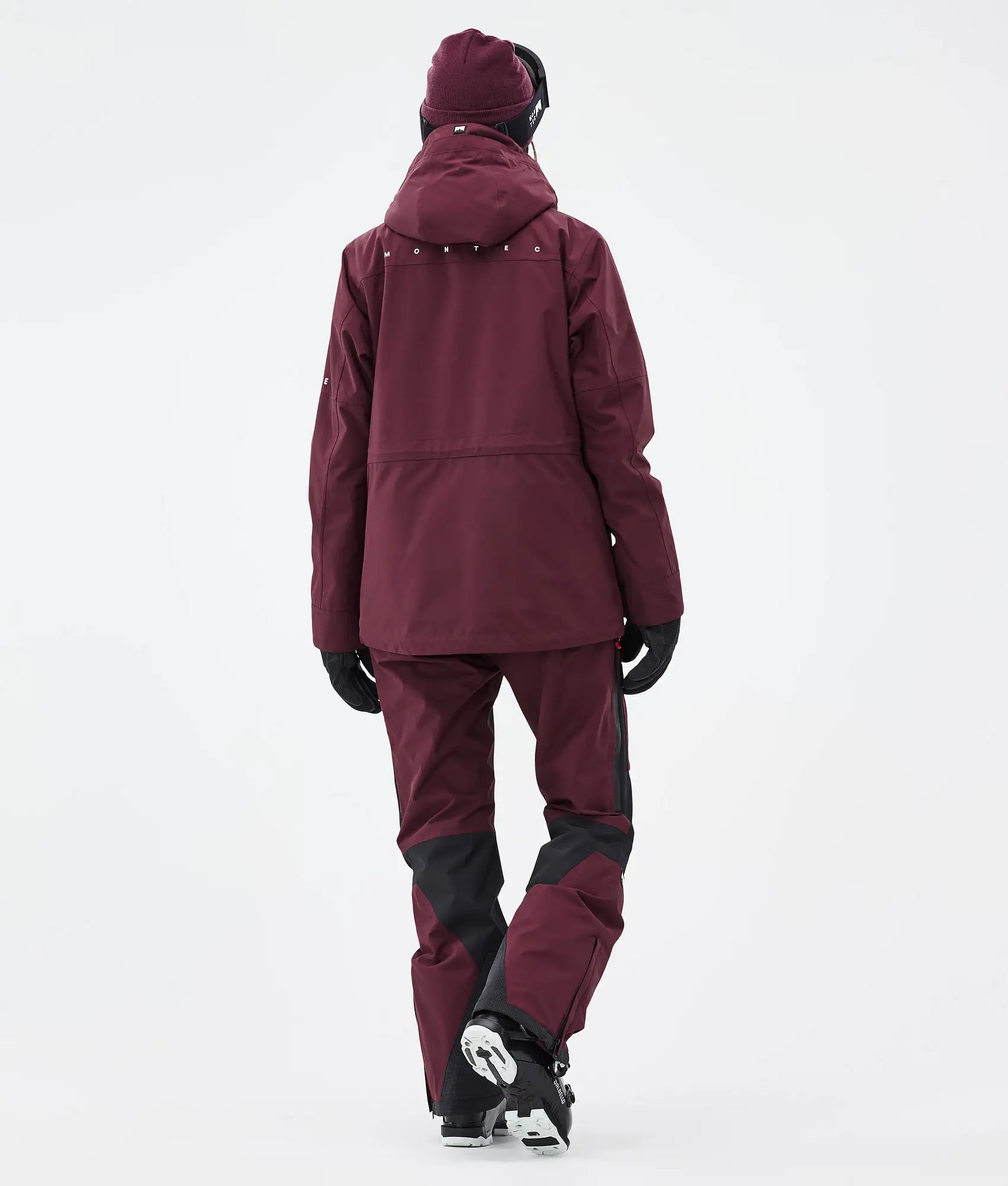 Creed W Skijacke Damen Burgundy