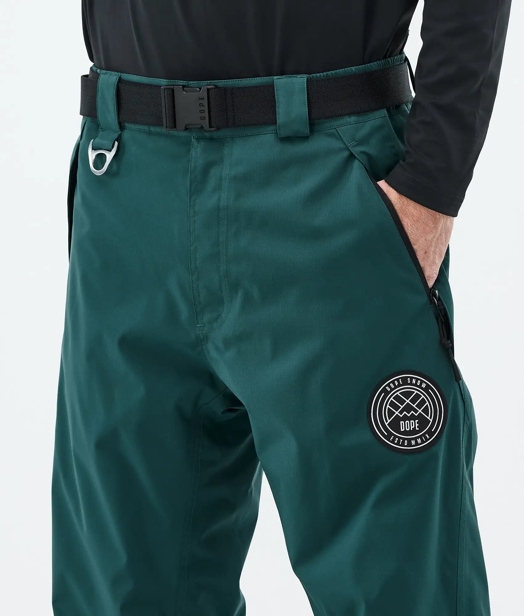 Stardust - Snowboardhose Herren Light Grey Bottle Green