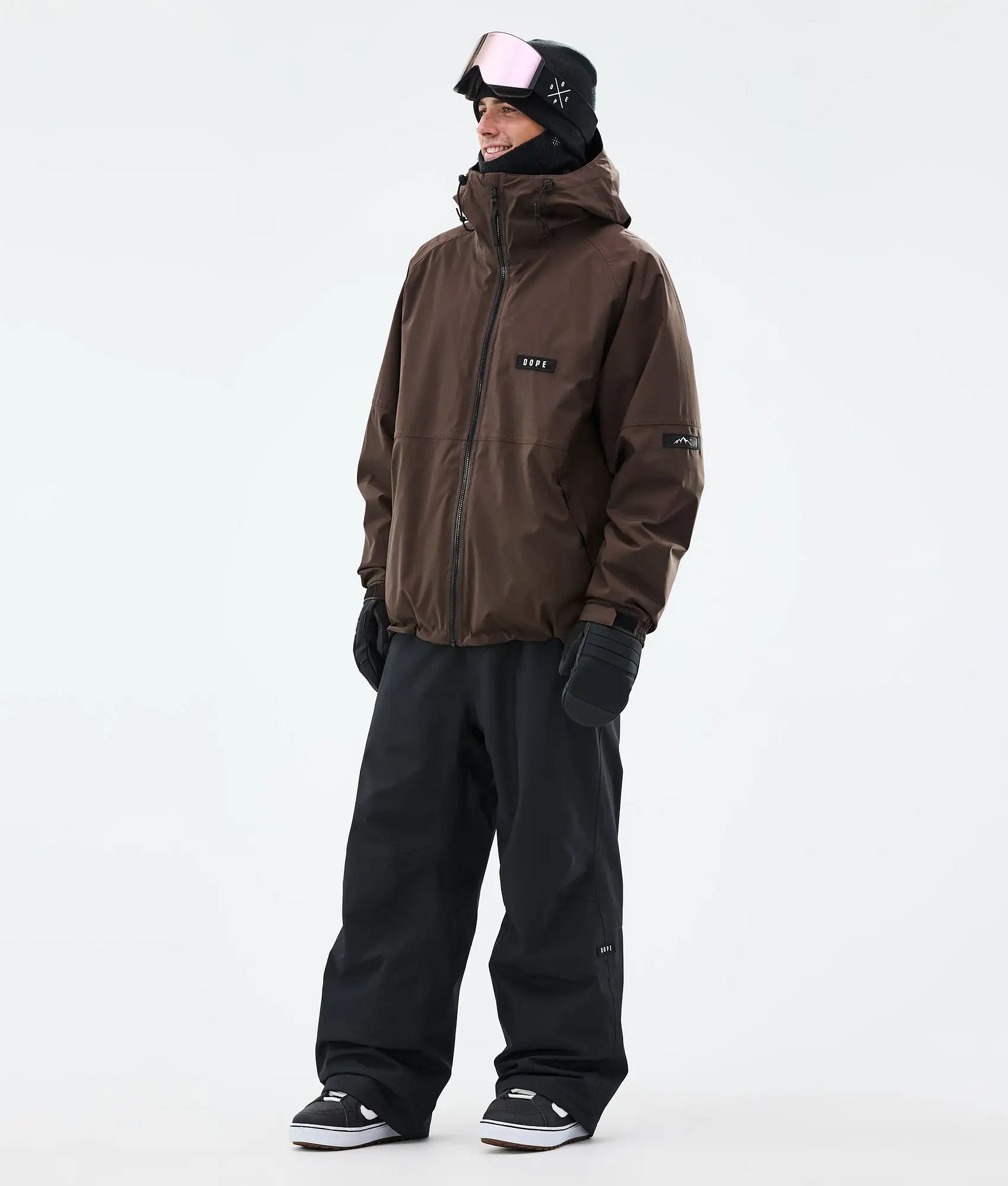 Nautic - Snowboardjacke Herren Dark Brown