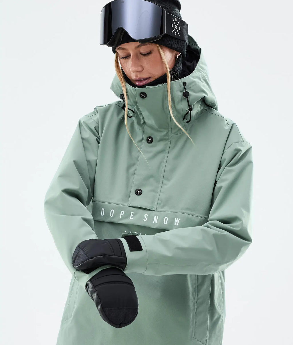 Nautic W - Snowboardjacke Damen Faded Green