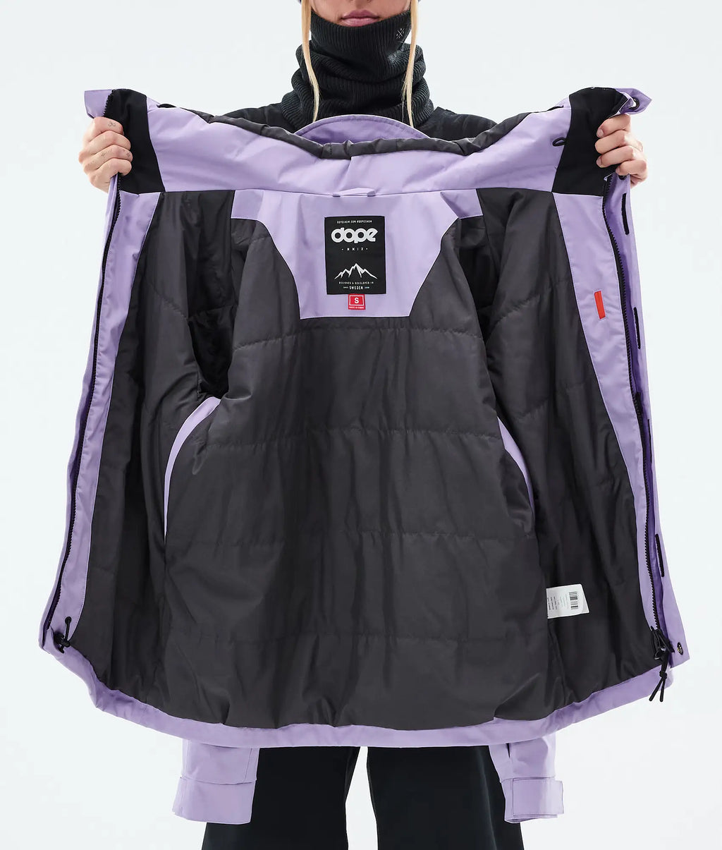 Stardust W Full-Zip - Snowboardjacke Damen Faded Violet