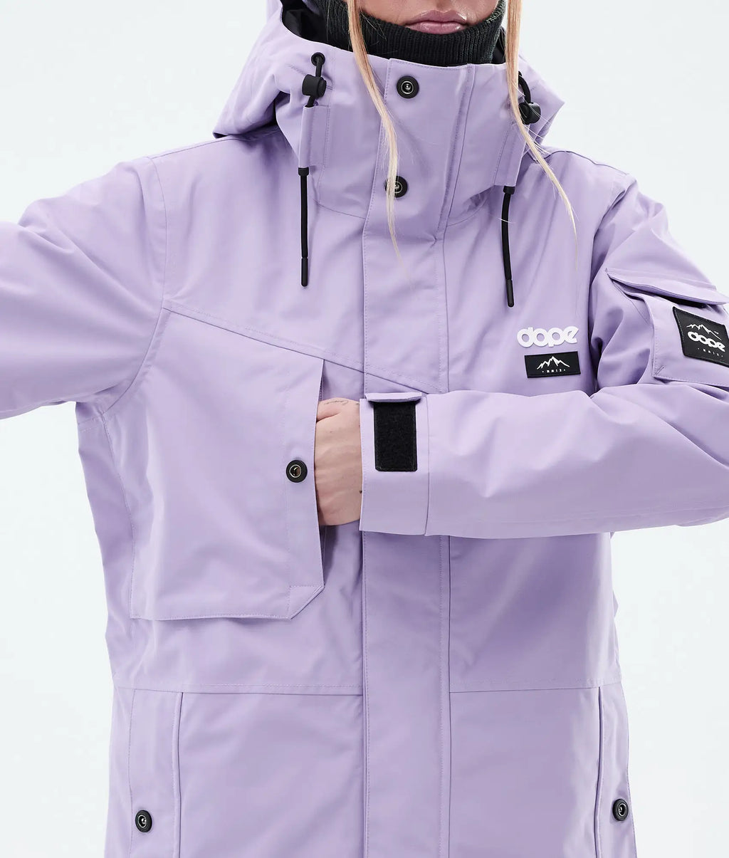 Craft W - Snowboardjacke Damen Faded Violet