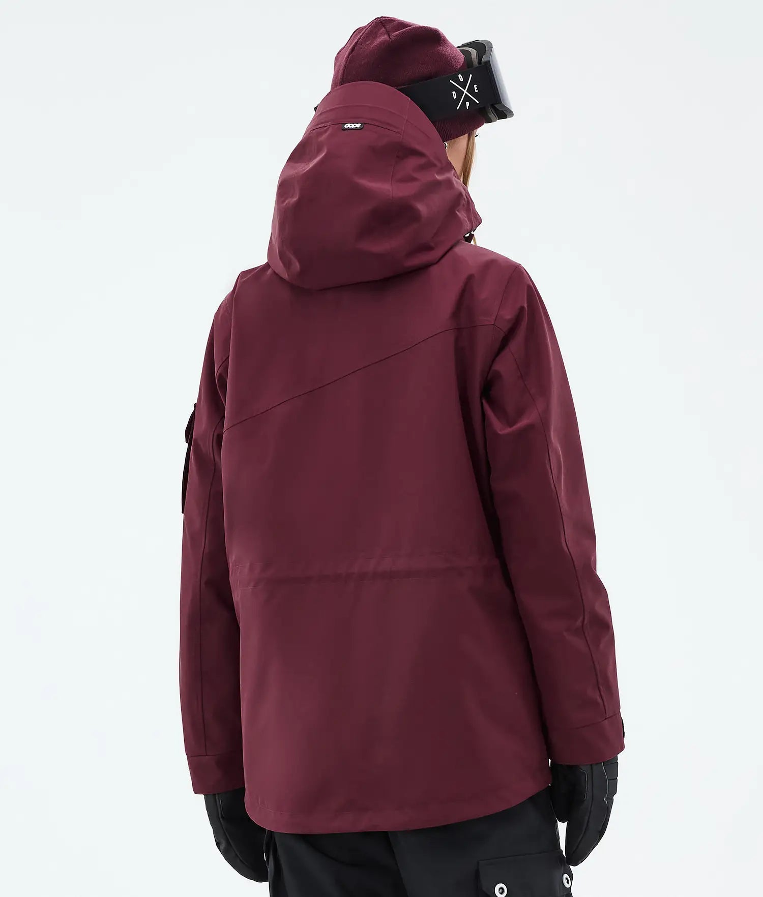 Adept W Snowboard Jacket Women Burgundy