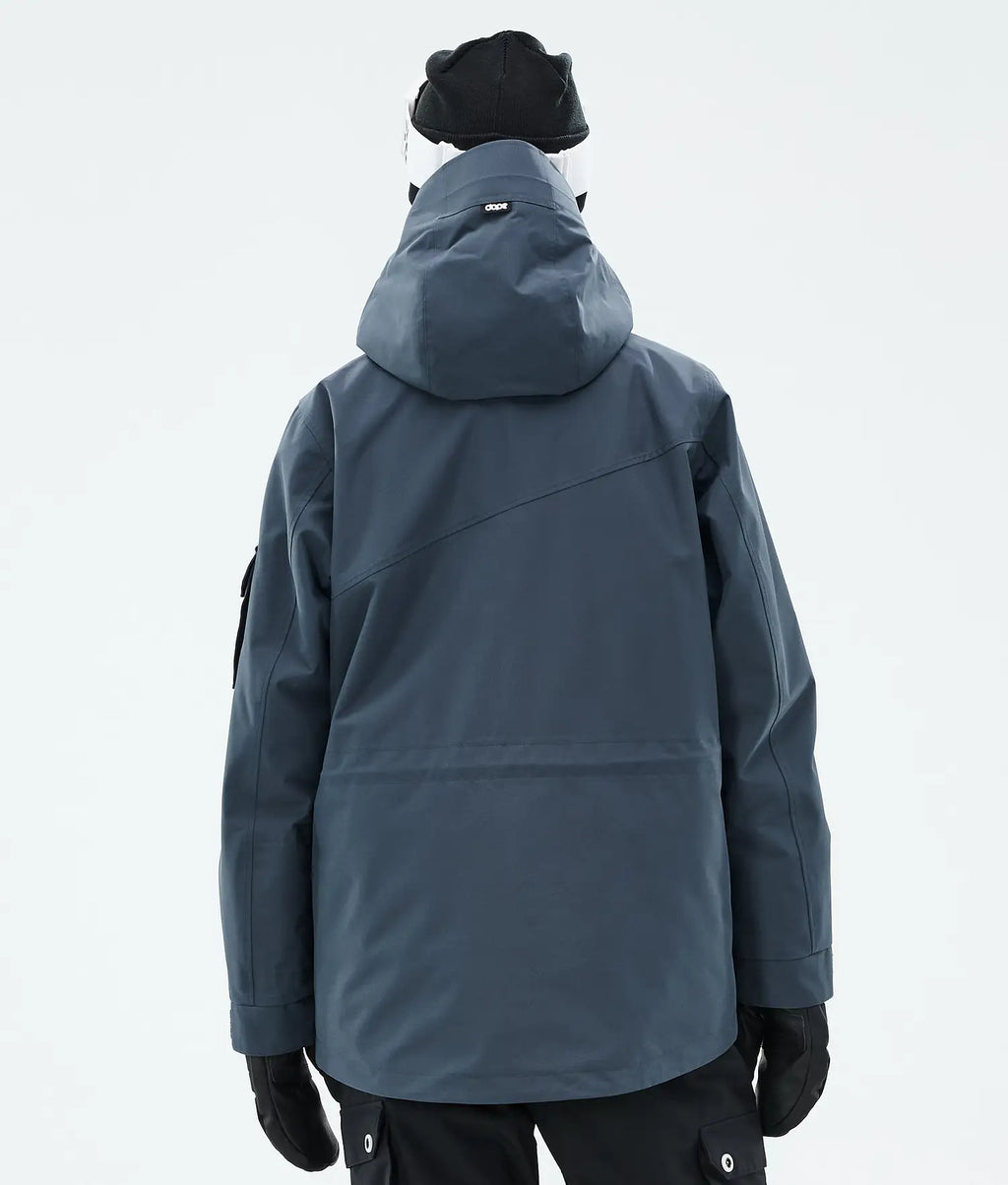 Adept W Snowboard Jacket Women Metal Blue