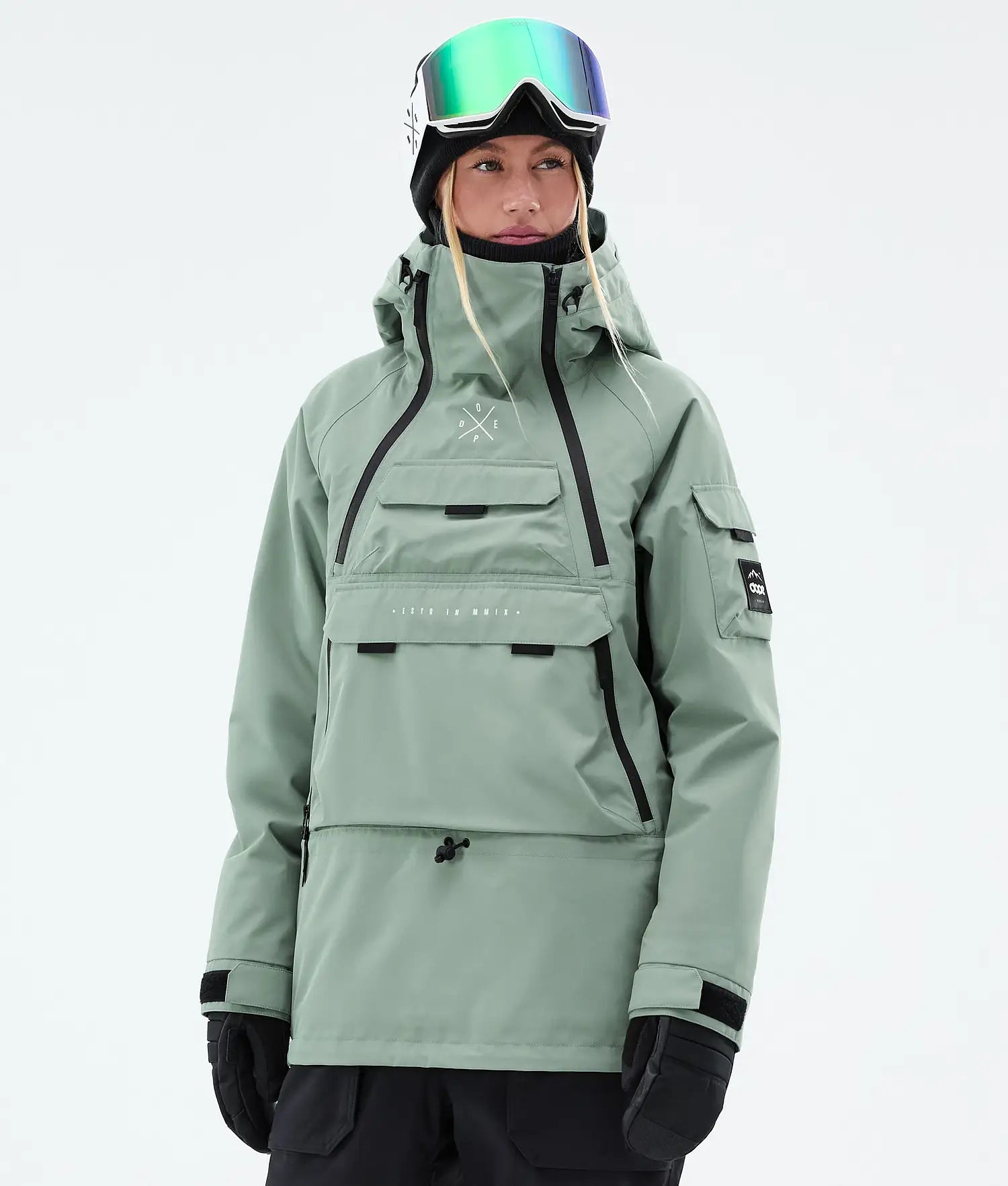 Akin W Snowboard Jacket Women Faded Green