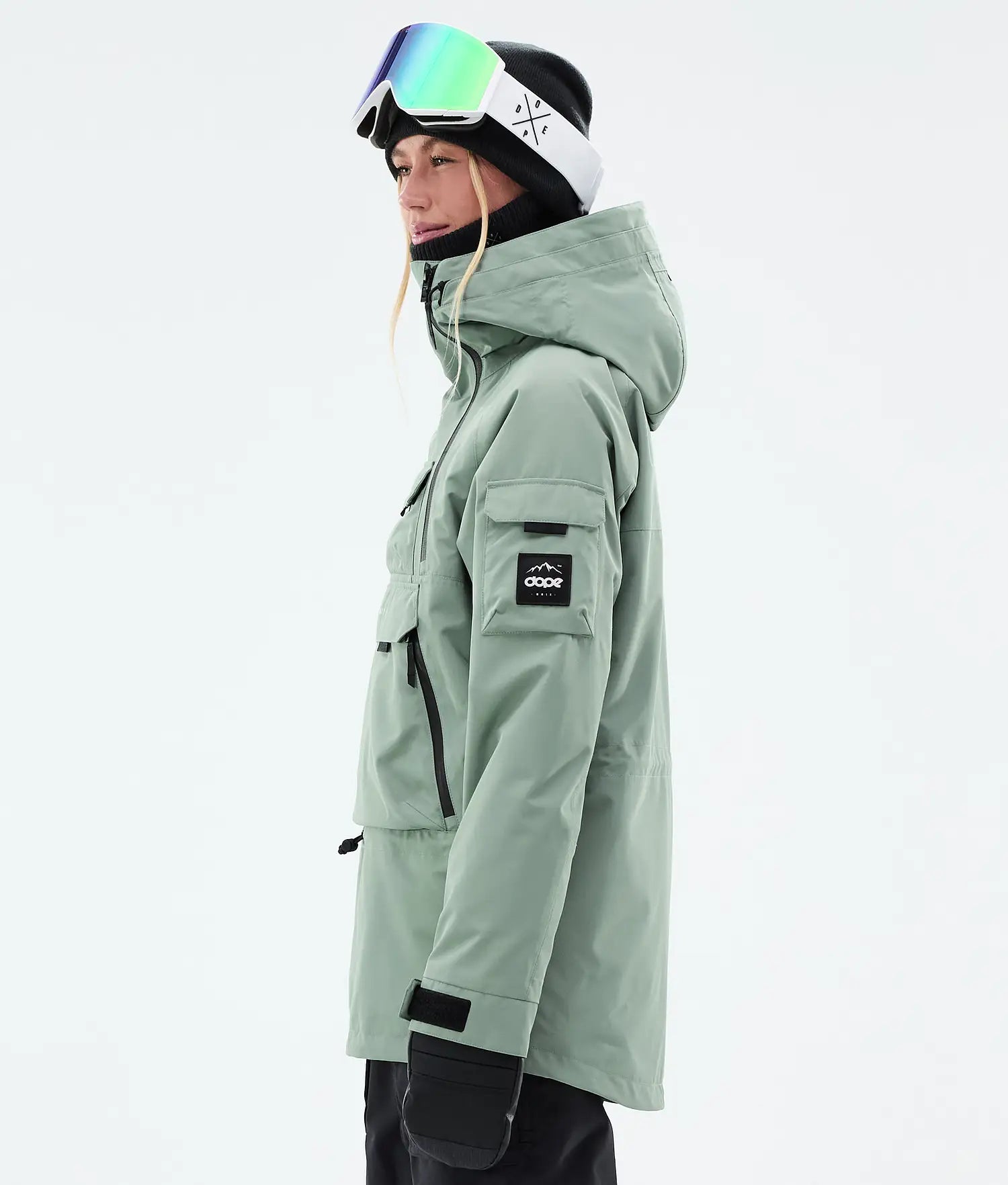 Akin W Snowboard Jacket Women Faded Green