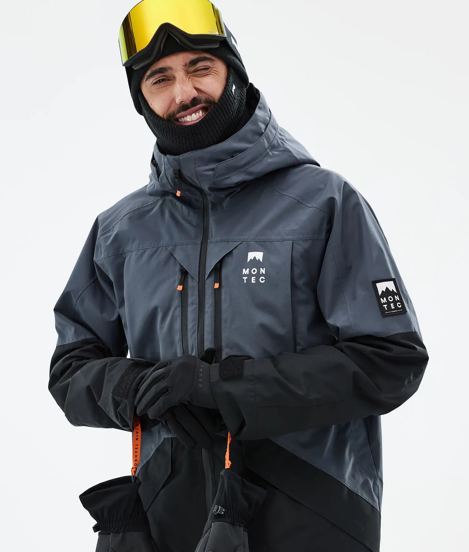 Arch Ski Jacket Men Metal Blue/Black