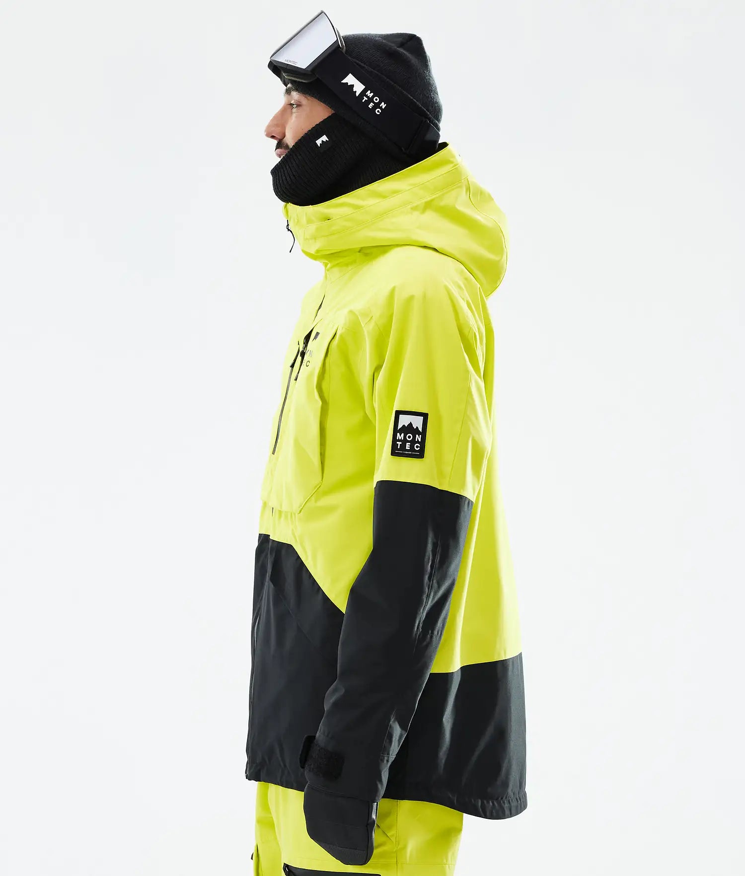 Arch Ski Jacket Men Bright Yellow/Black