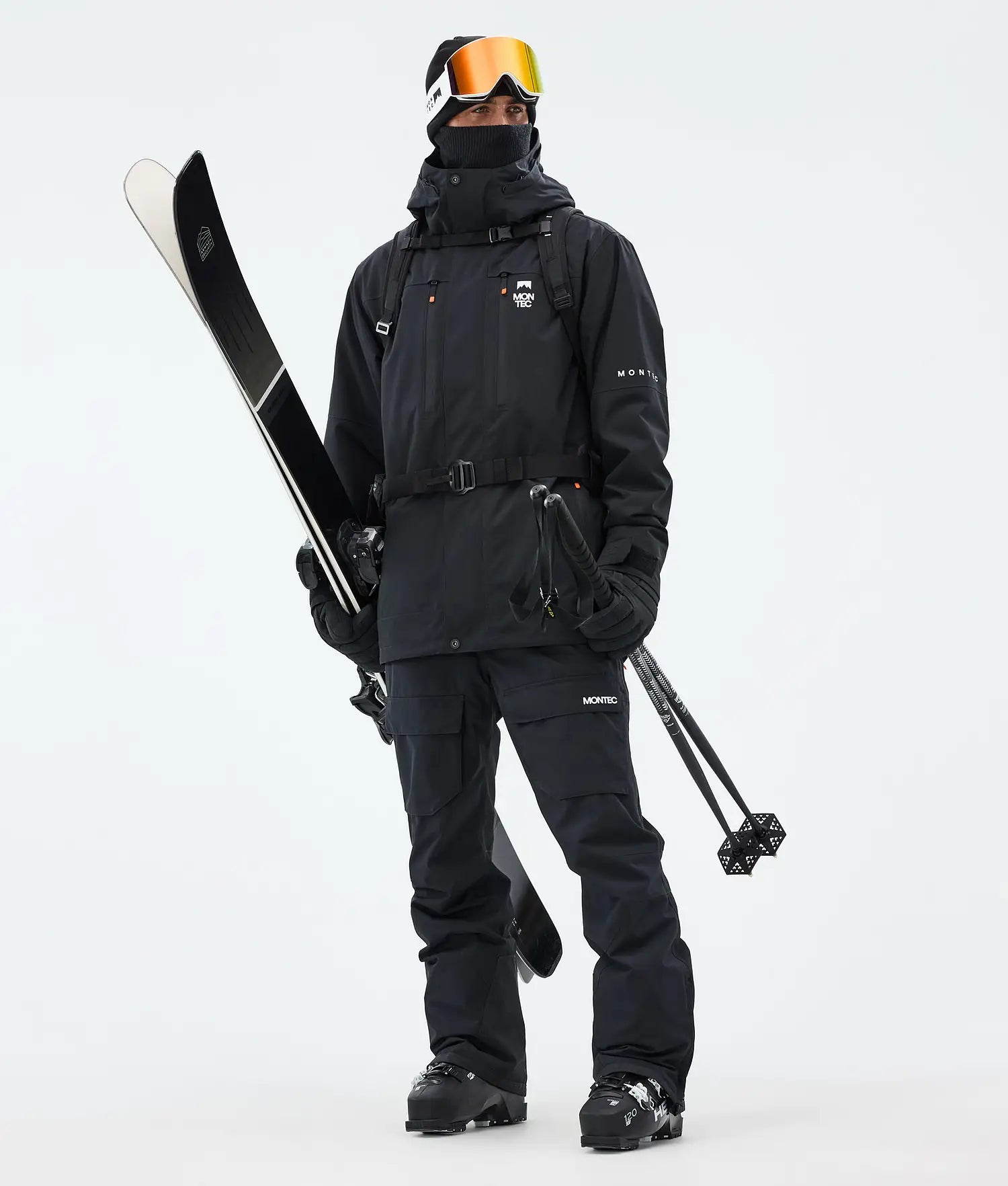 Fawk Ski Pants Men Black
