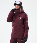 Creed W Skijacke Damen Burgundy