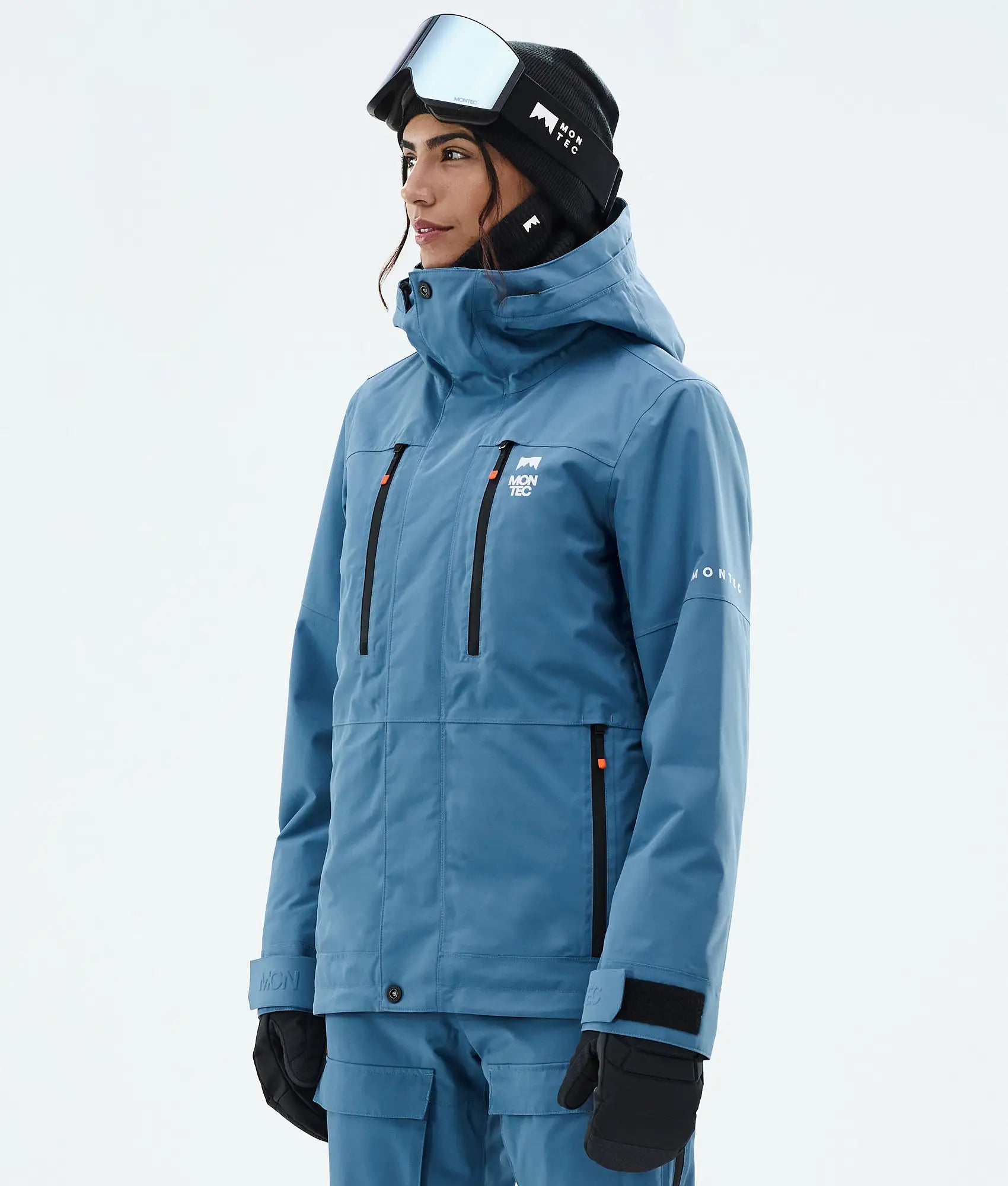 Creed W Skijacke Damen Blue Steel