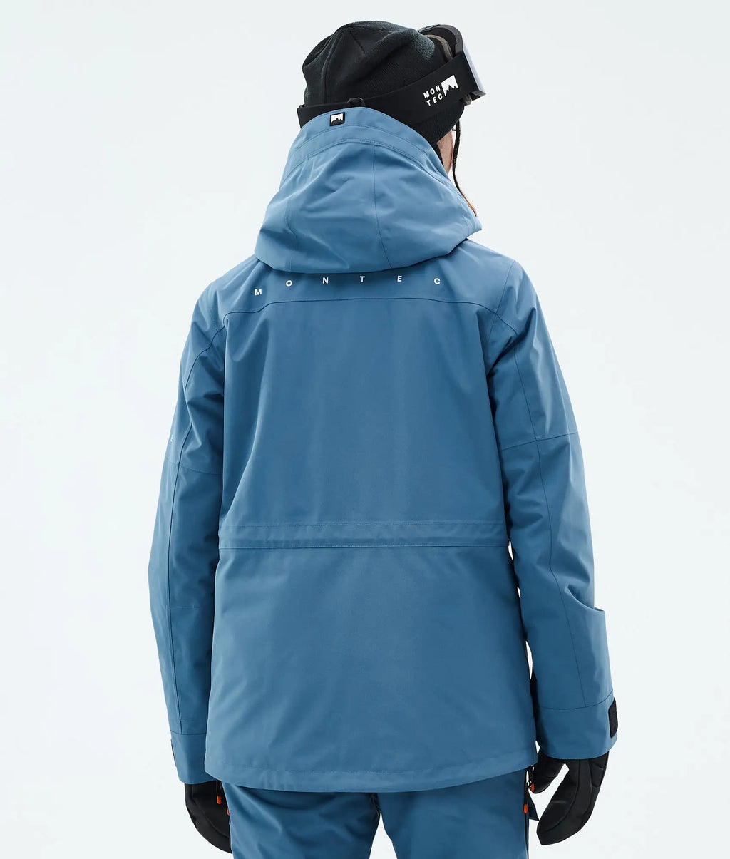 Creed W Skijacke Damen Blue Steel