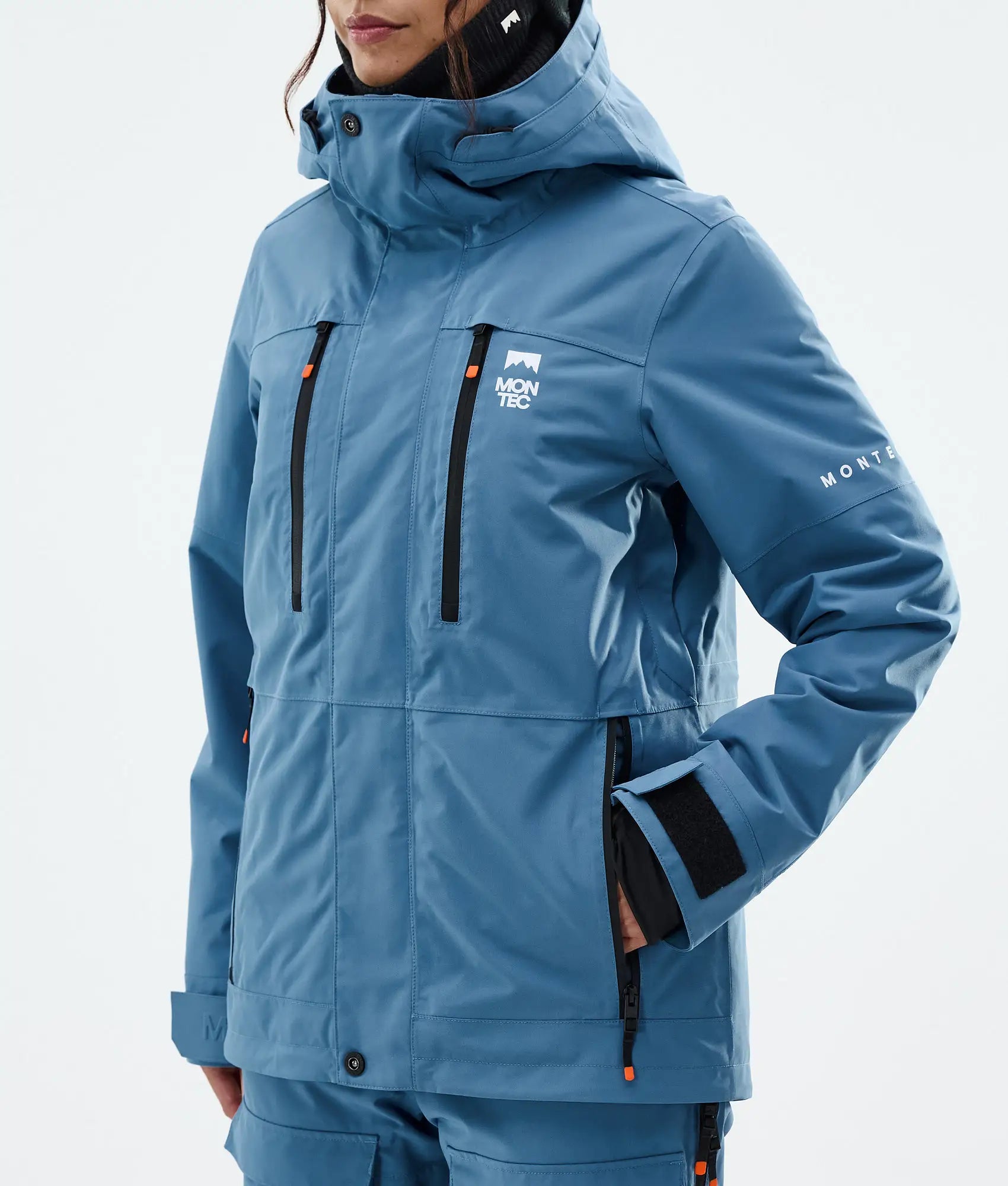 Creed W Skijacke Damen Blue Steel