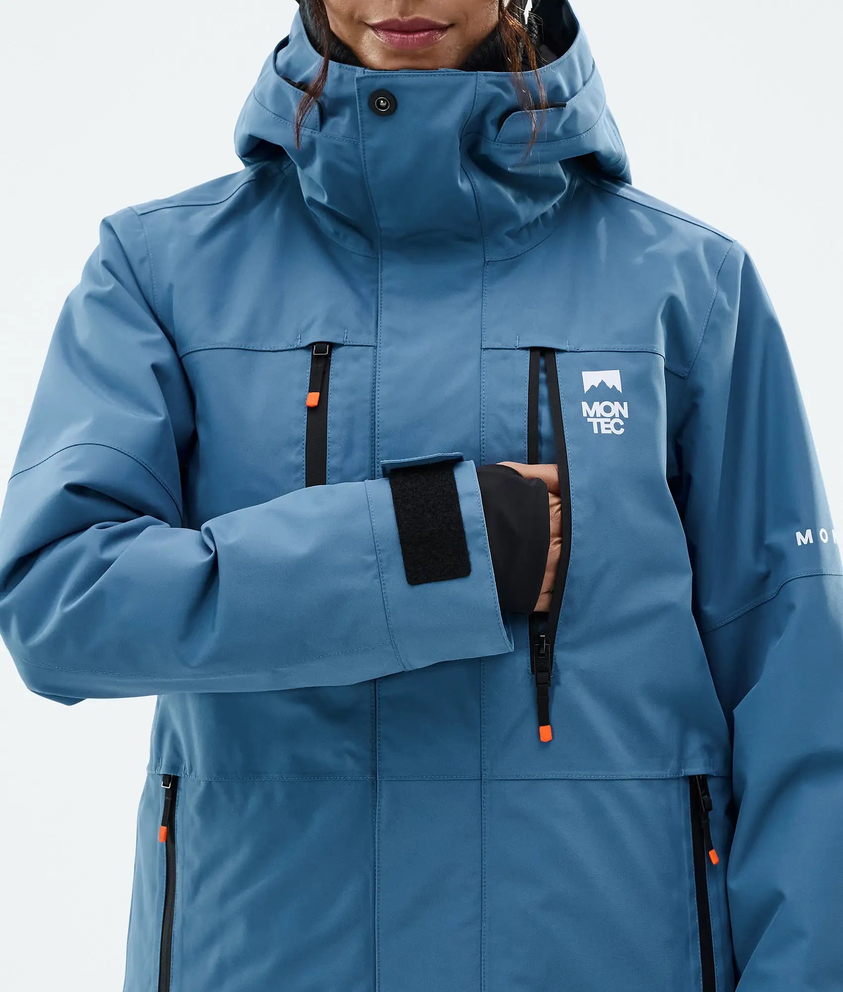 Creed W Skijacke Damen Blue Steel