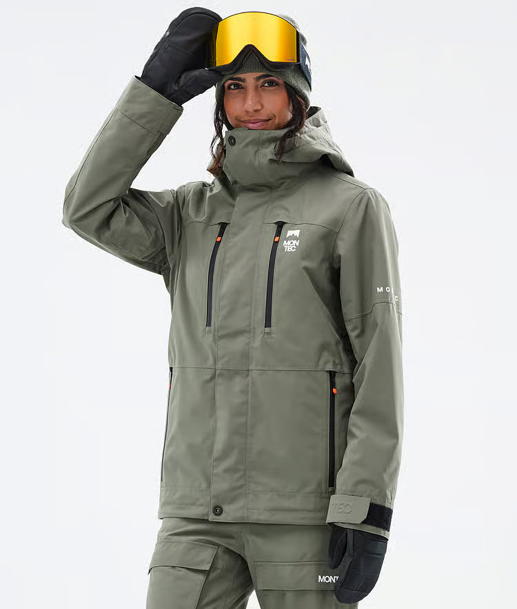 Creed W Skijacke Damen Greenish