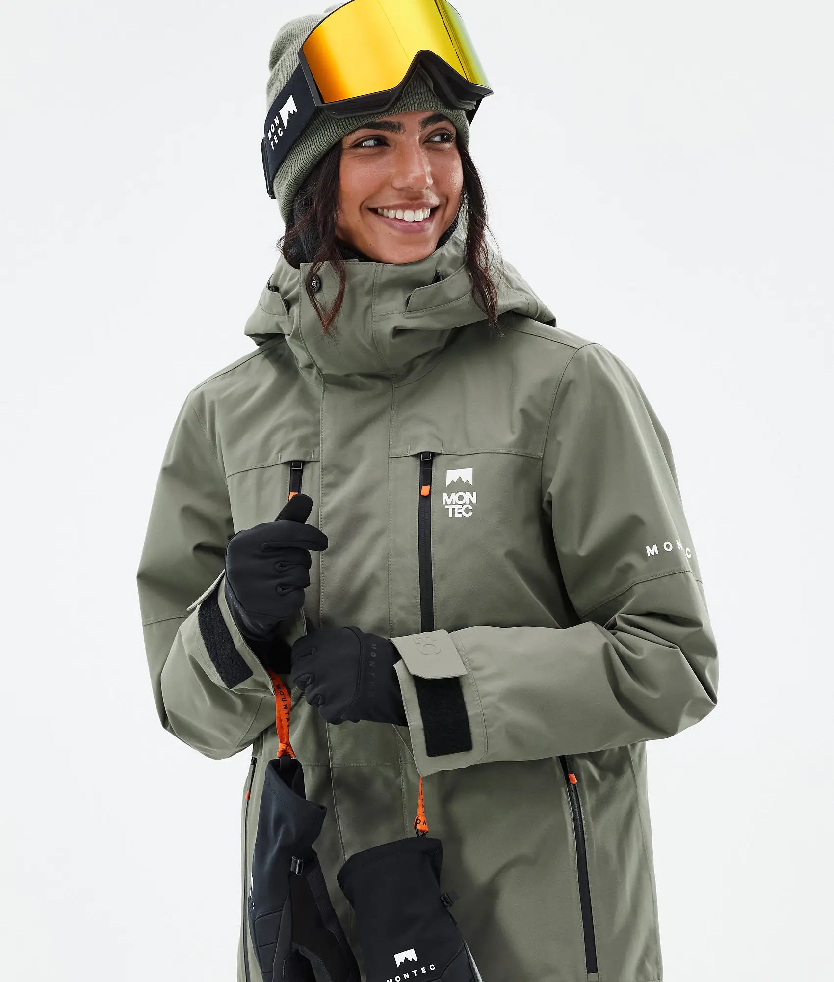 Creed W Skijacke Damen Greenish