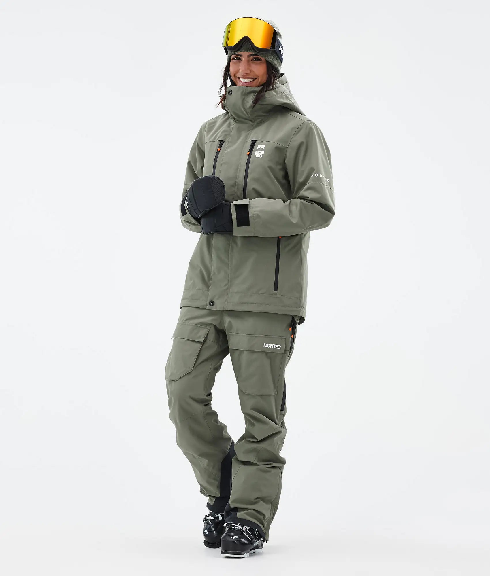 Creed W Skijacke Damen Greenish