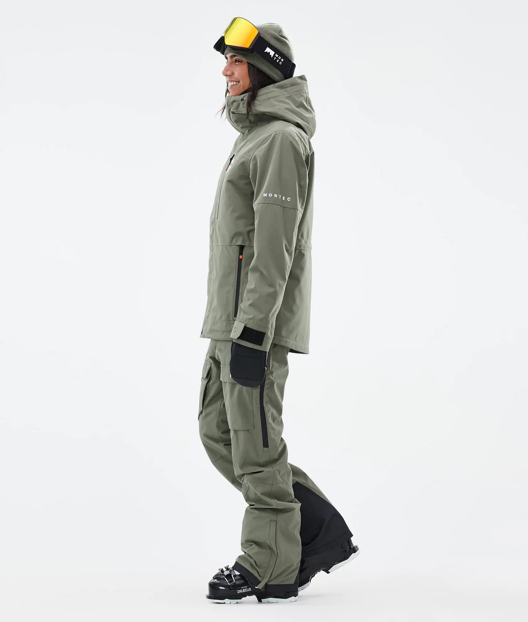 Creed W Skijacke Damen Greenish