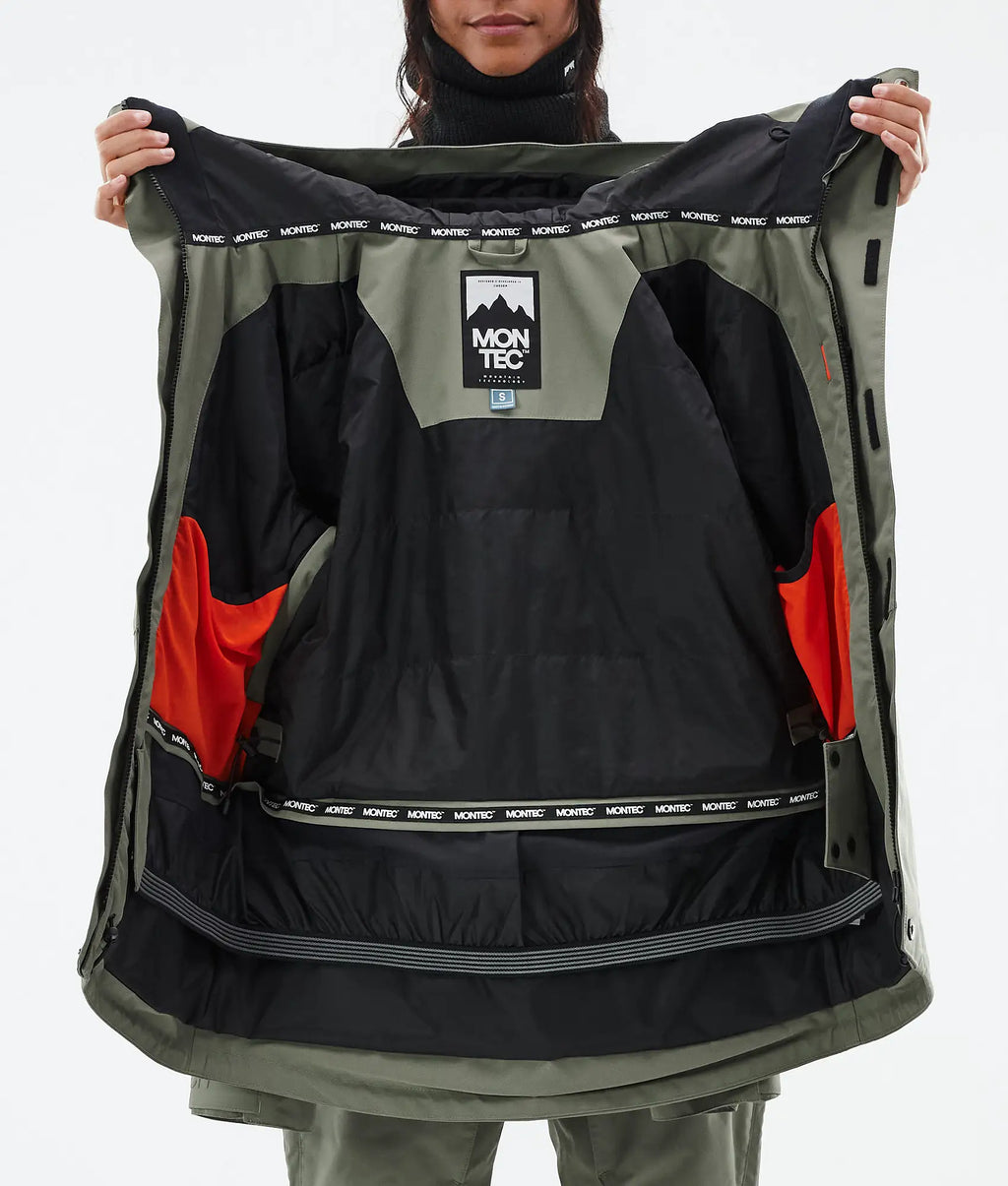 Creed W Skijacke Damen Greenish
