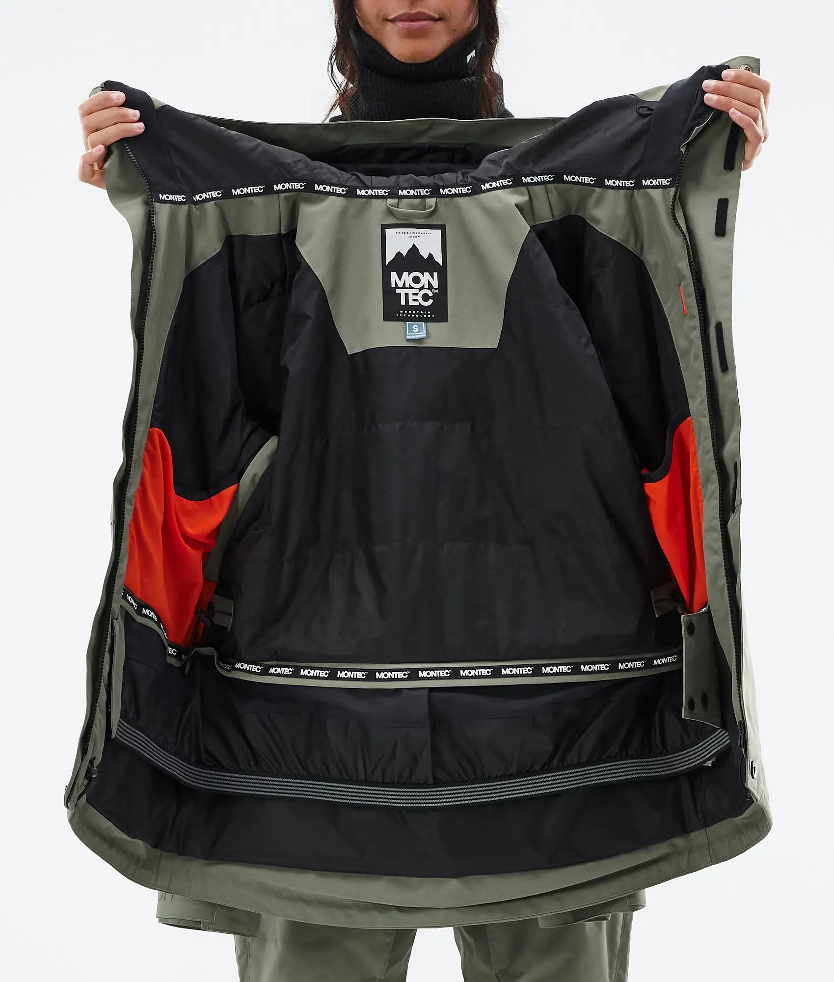 Creed W Skijacke Damen Greenish