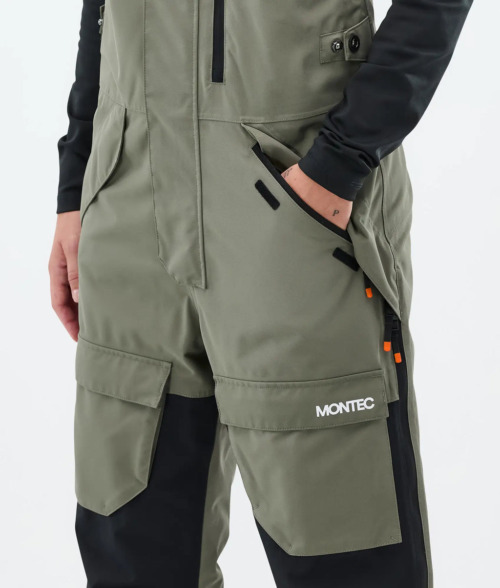 Creed W - Skihose Damen Greenish/Black