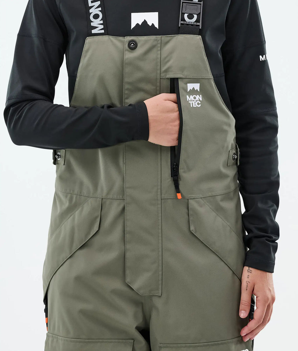 Creed W - Skihose Damen Greenish/Black