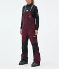 Creed W - Skihose Damen Burgundy/Black