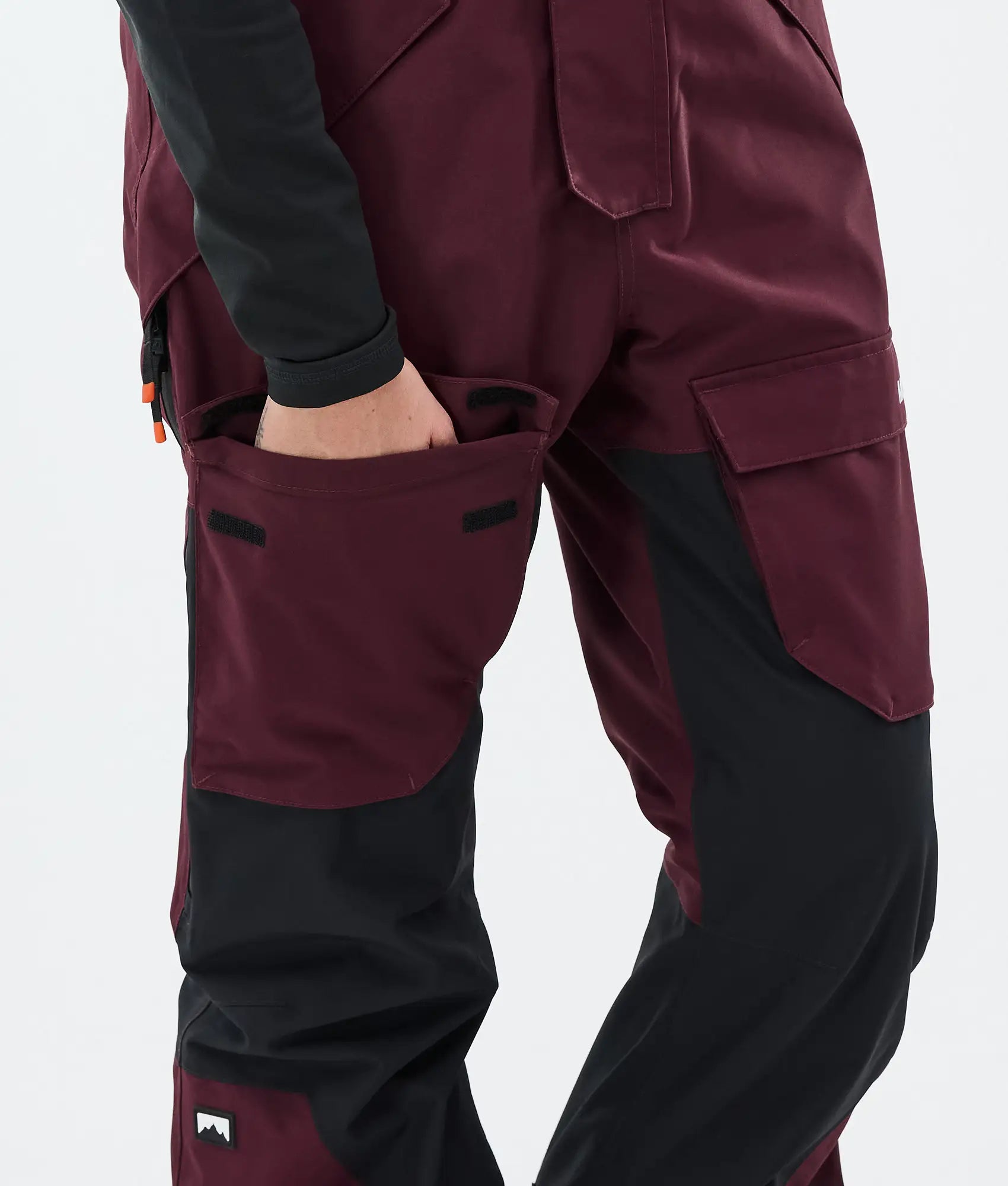 Creed W - Skihose Damen Burgundy/Black