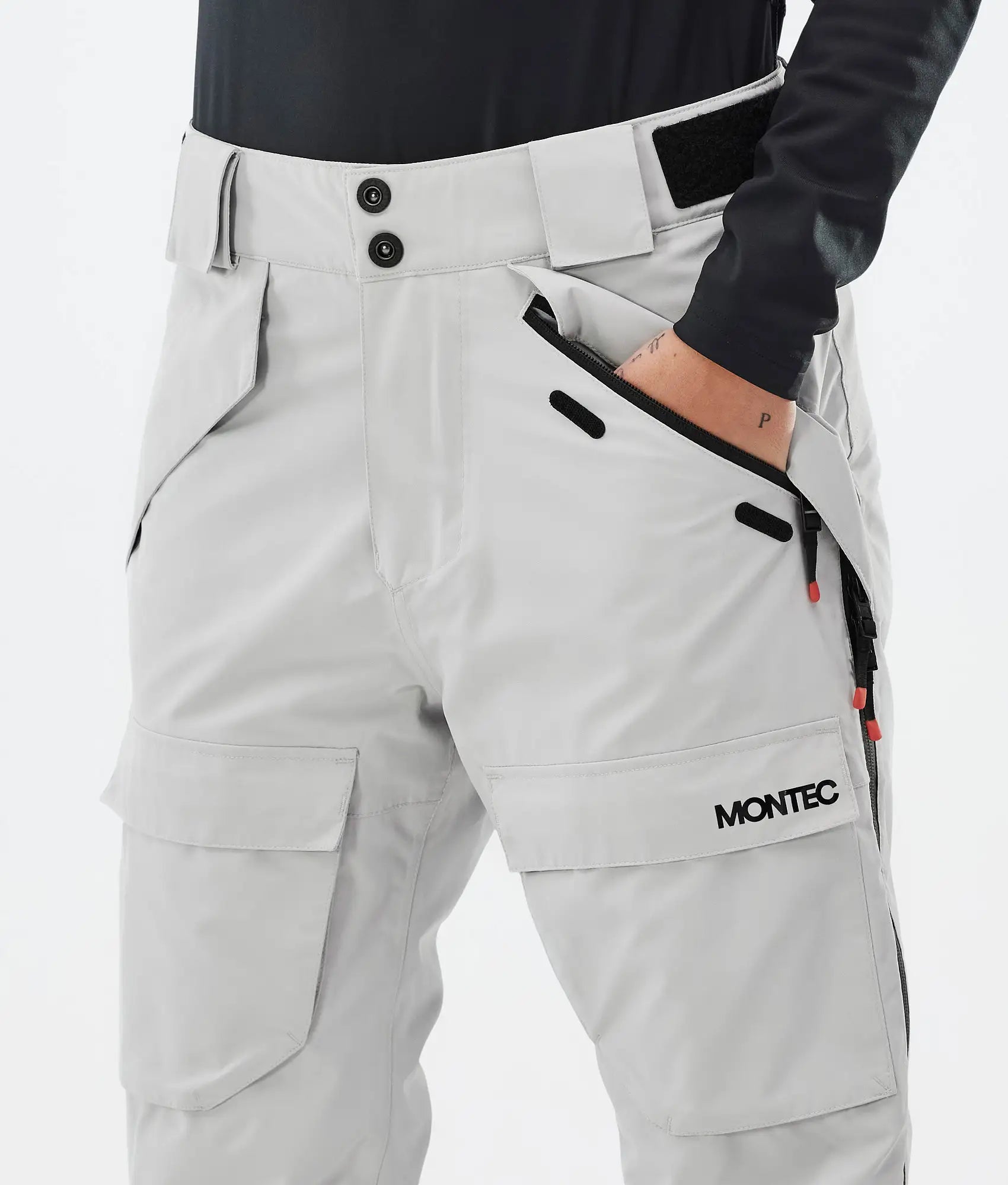 Cloud W - Skihose Damen Light Grey