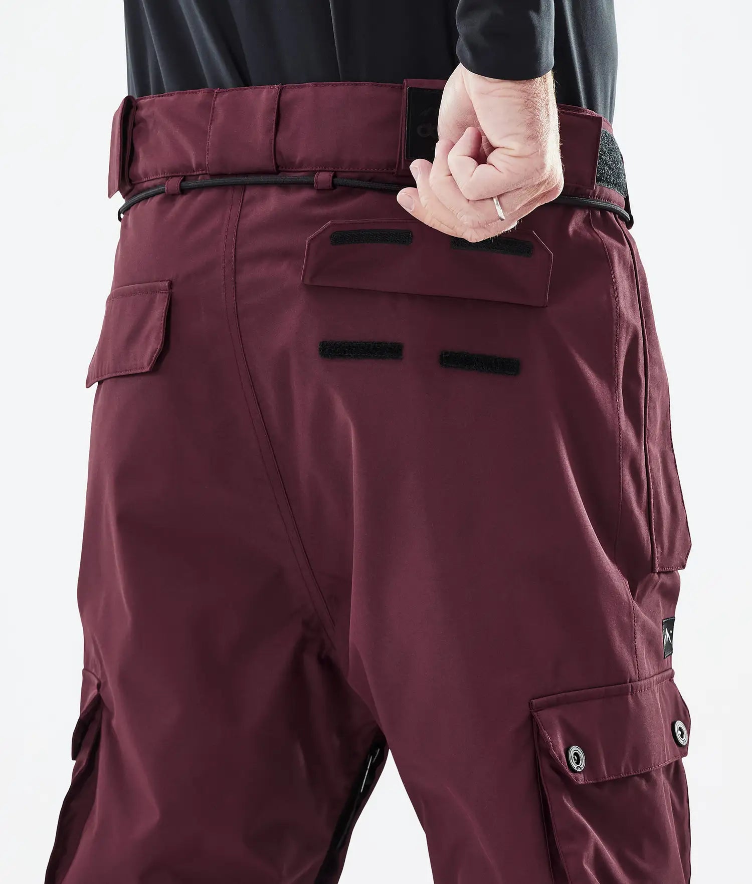 Iconic Snowboard Pants Men Don Burgundy