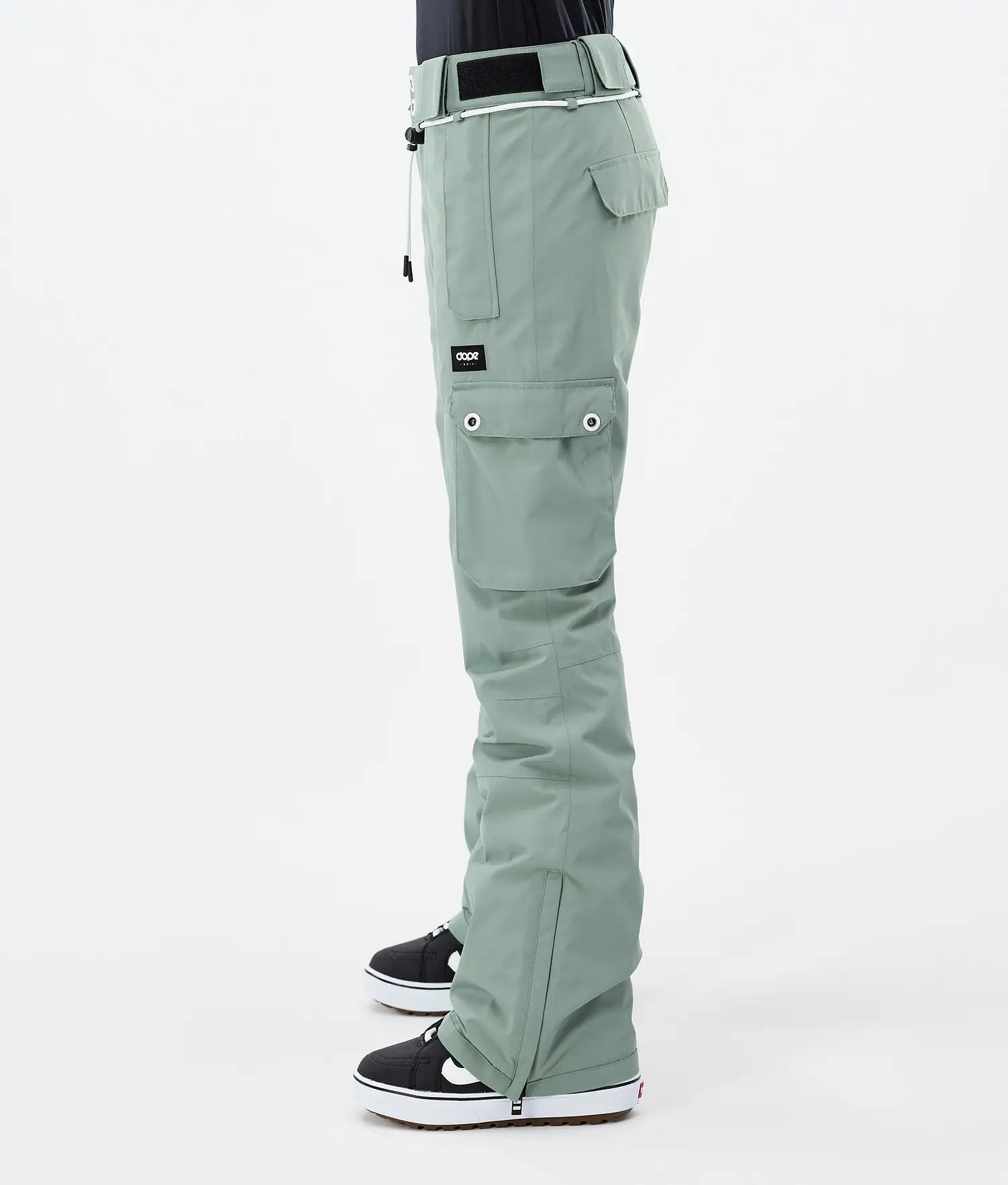 Iconic W Snowboard Pants Women Faded Green