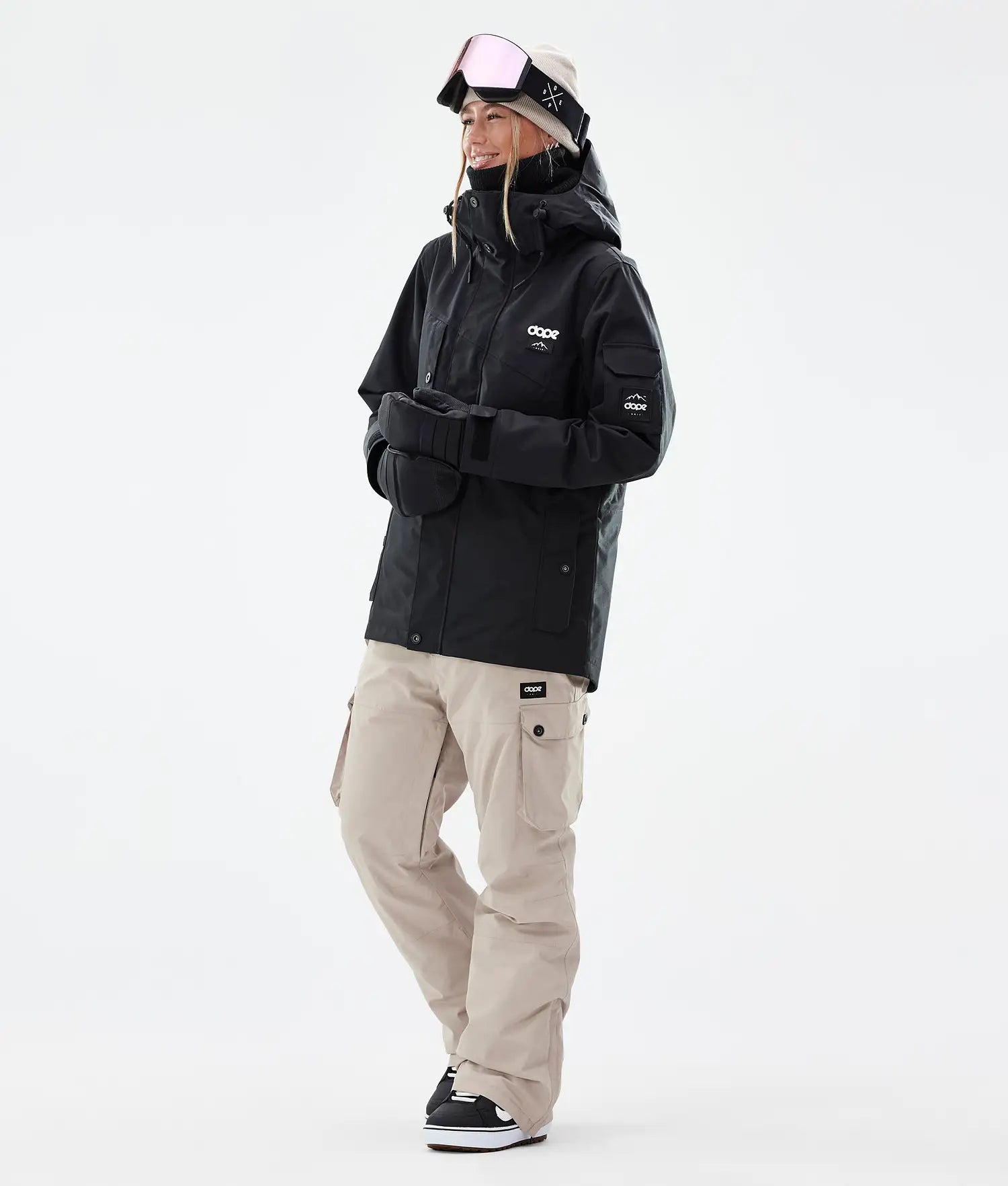 Iconic W Snowboard Pants Women Sand