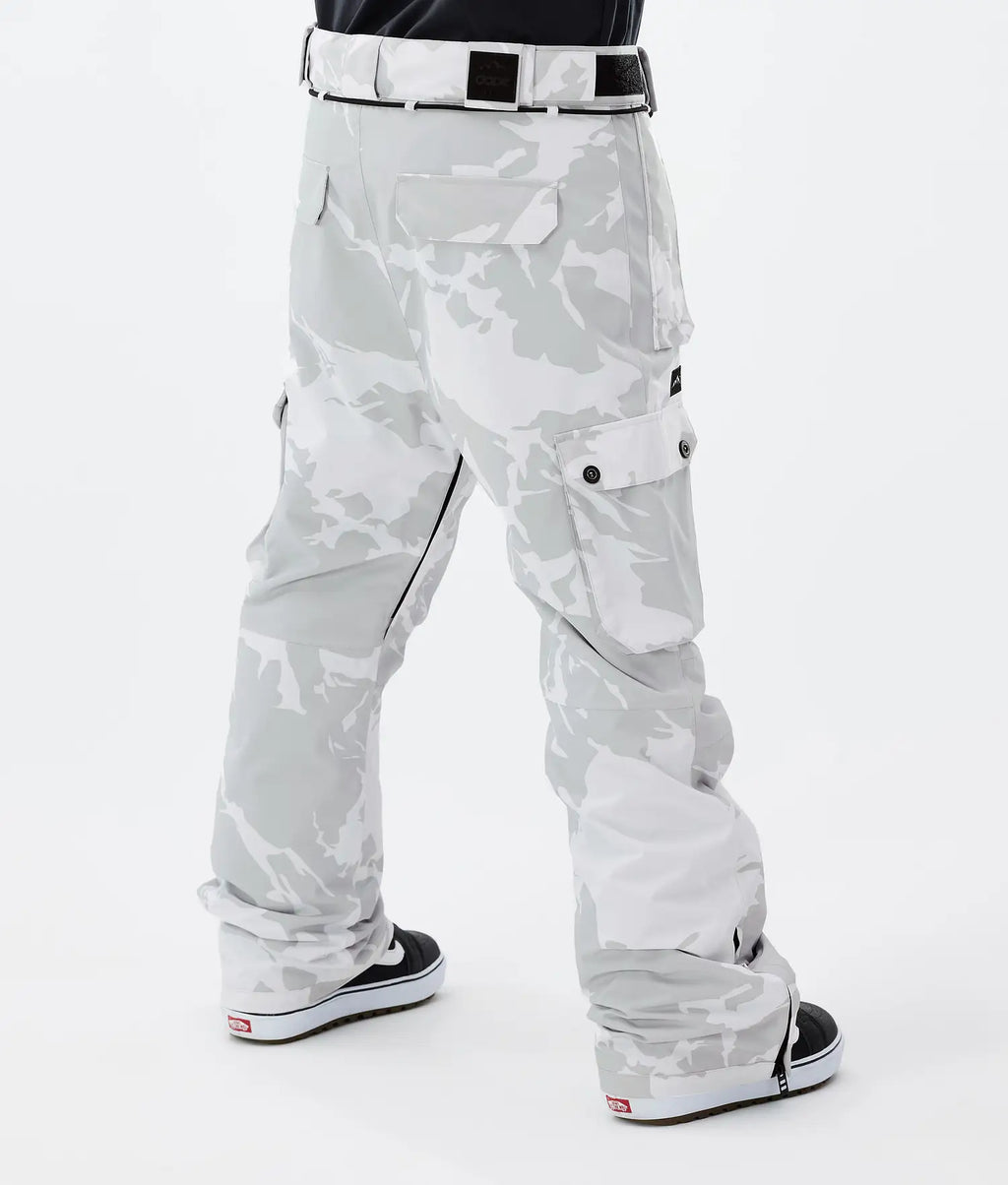 Iconic Snowboard Pants Men Grey Camo