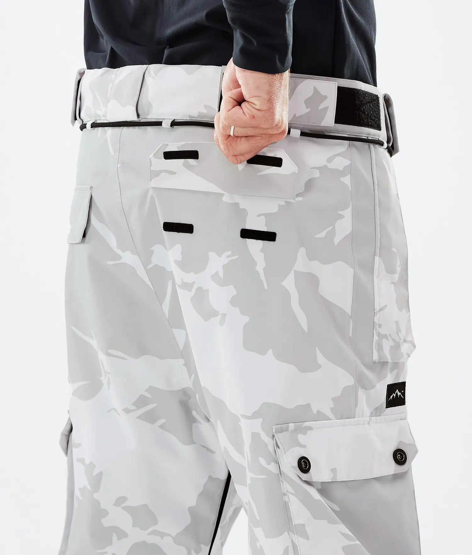 Iconic Snowboard Pants Men Grey Camo
