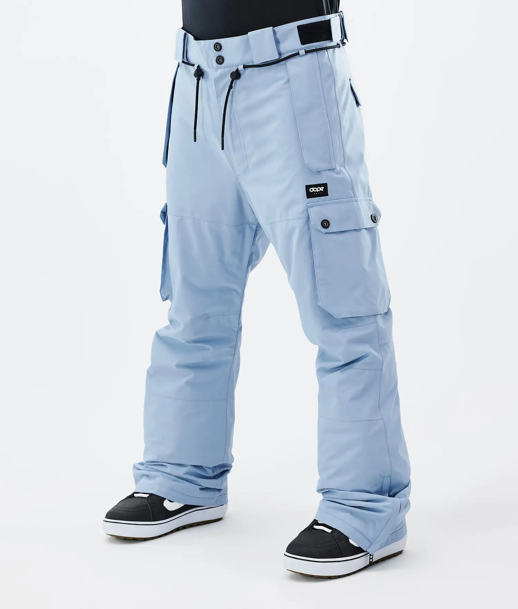 Iconic Snowboard Pants Men Metal Blue Camo