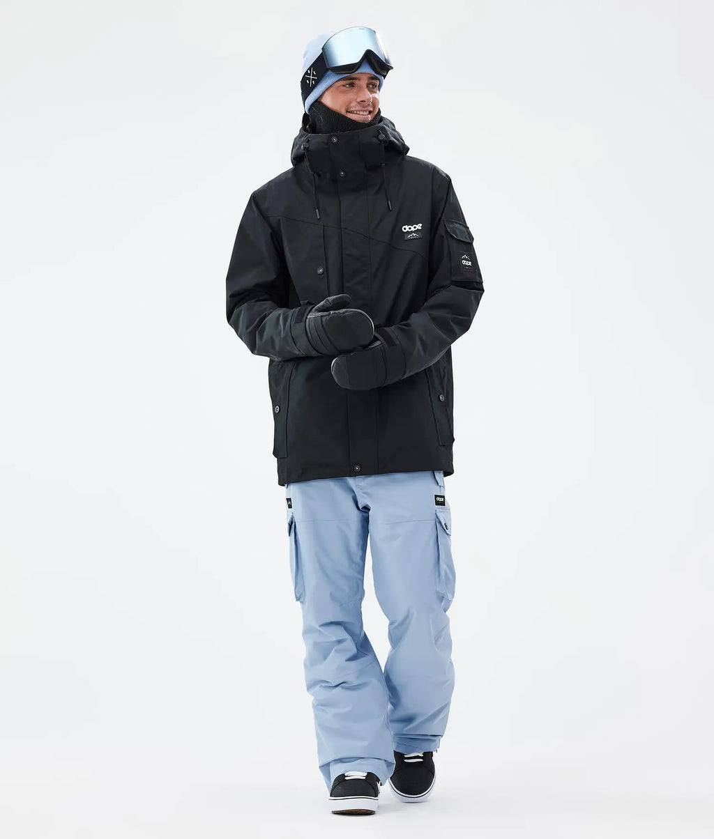 Iconic Snowboard Pants Men Metal Blue Camo
