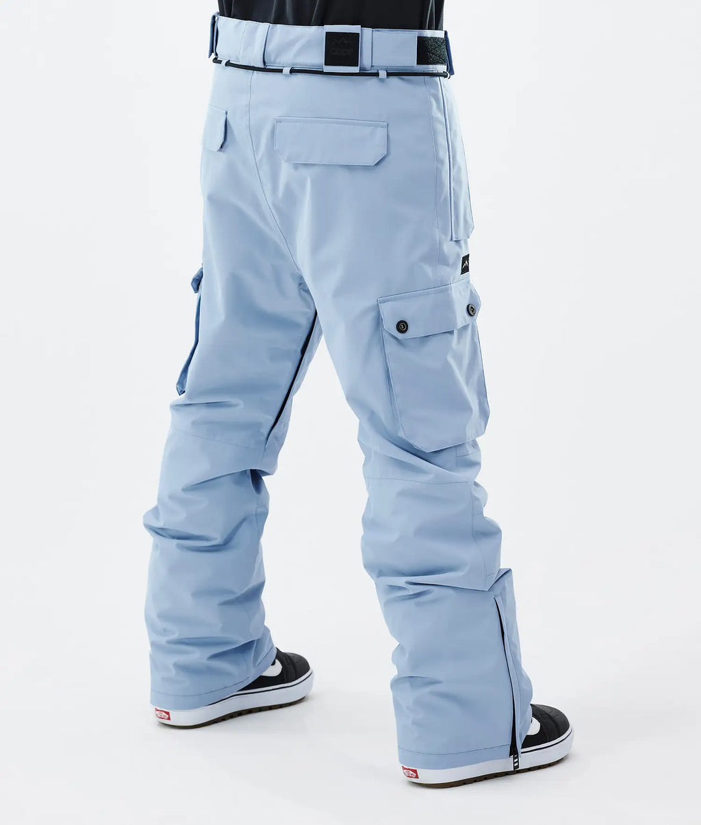 Iconic Snowboard Pants Men Metal Blue Camo