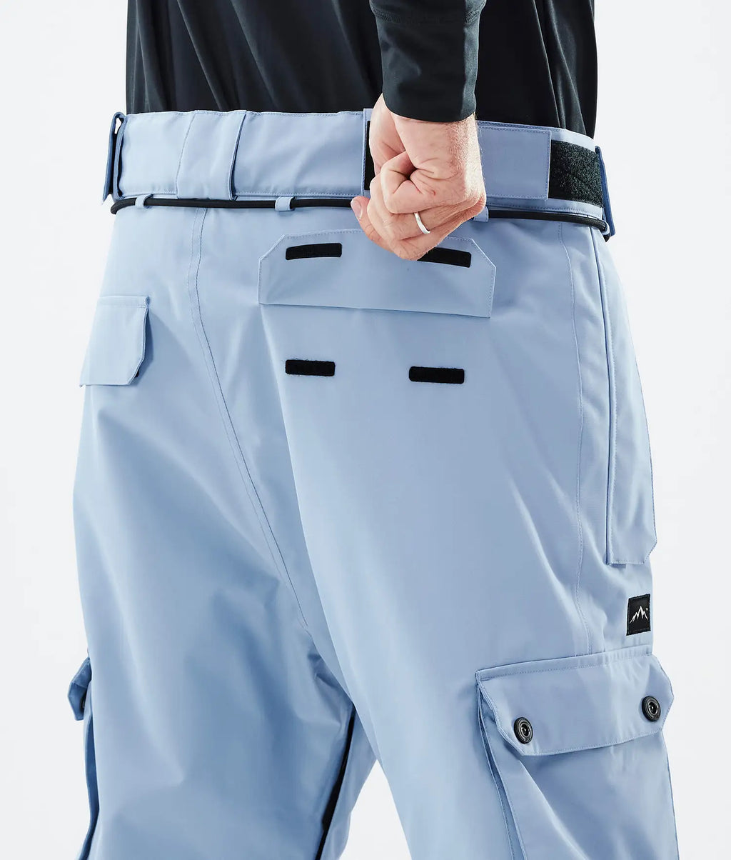 Iconic Snowboard Pants Men Metal Blue Camo