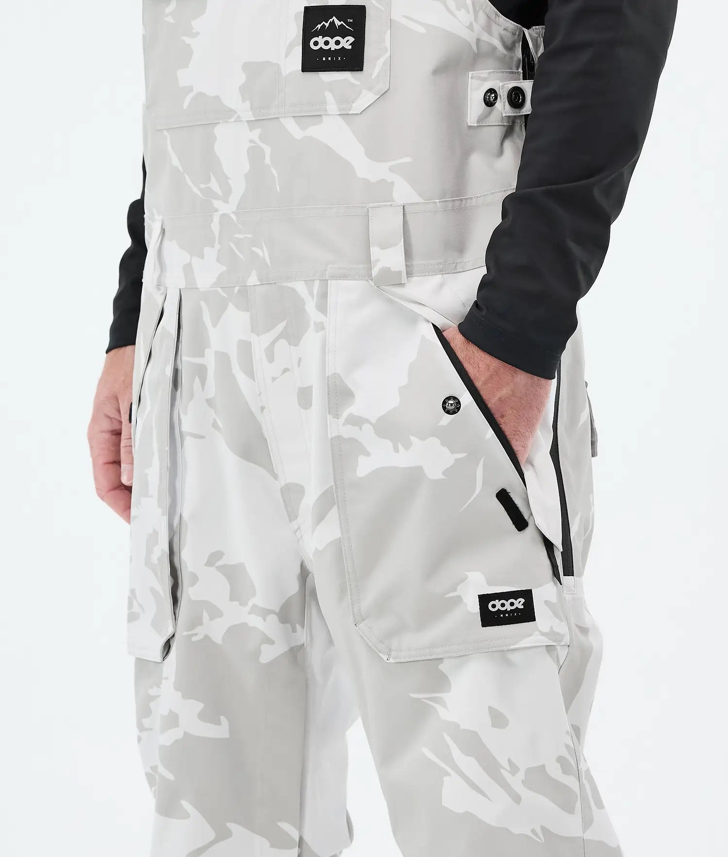 Notorious B.I.B Snowboard Pants Men Grey Camo