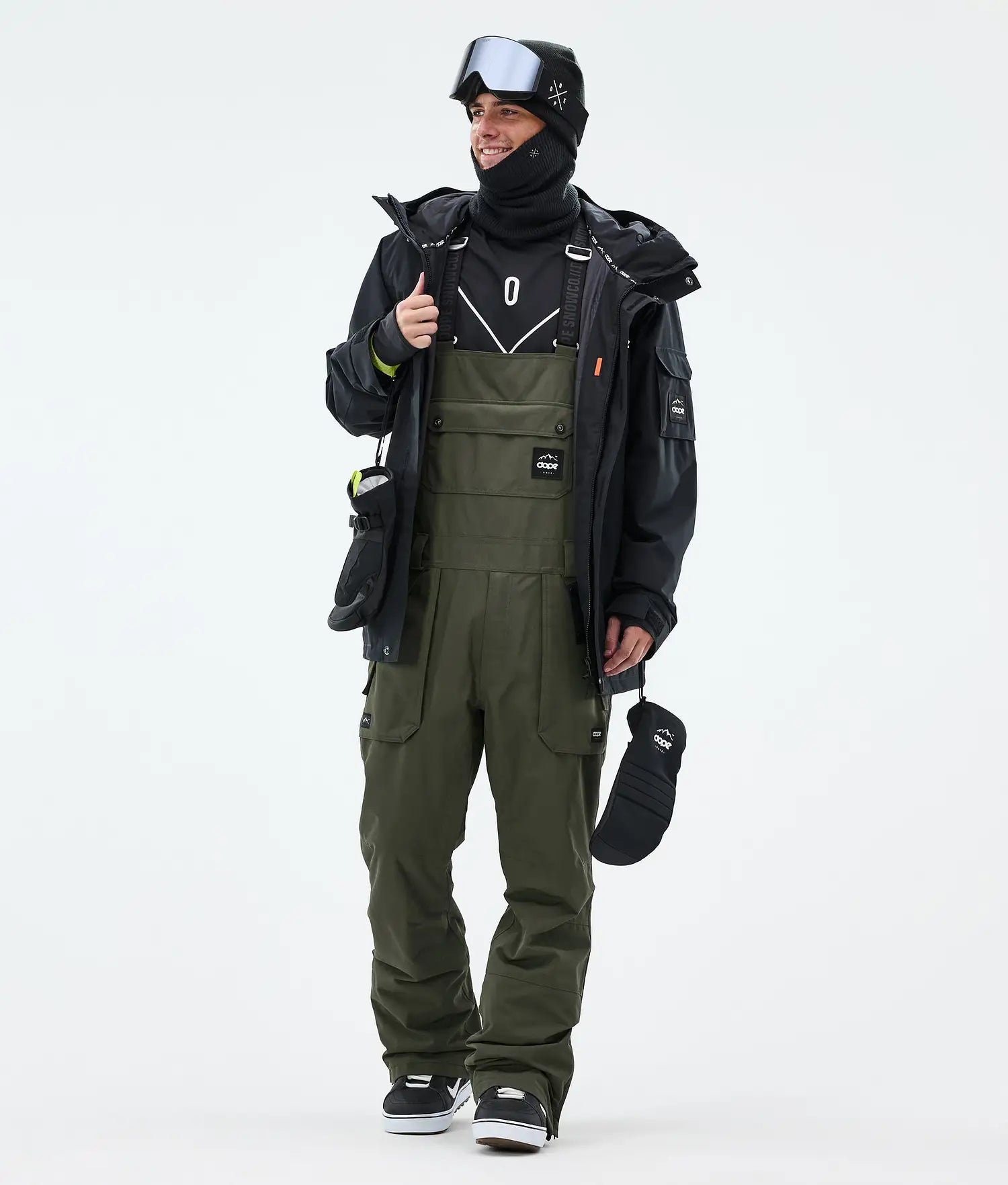 Notorious B.I.B Snowboard Pants Men Olive Green