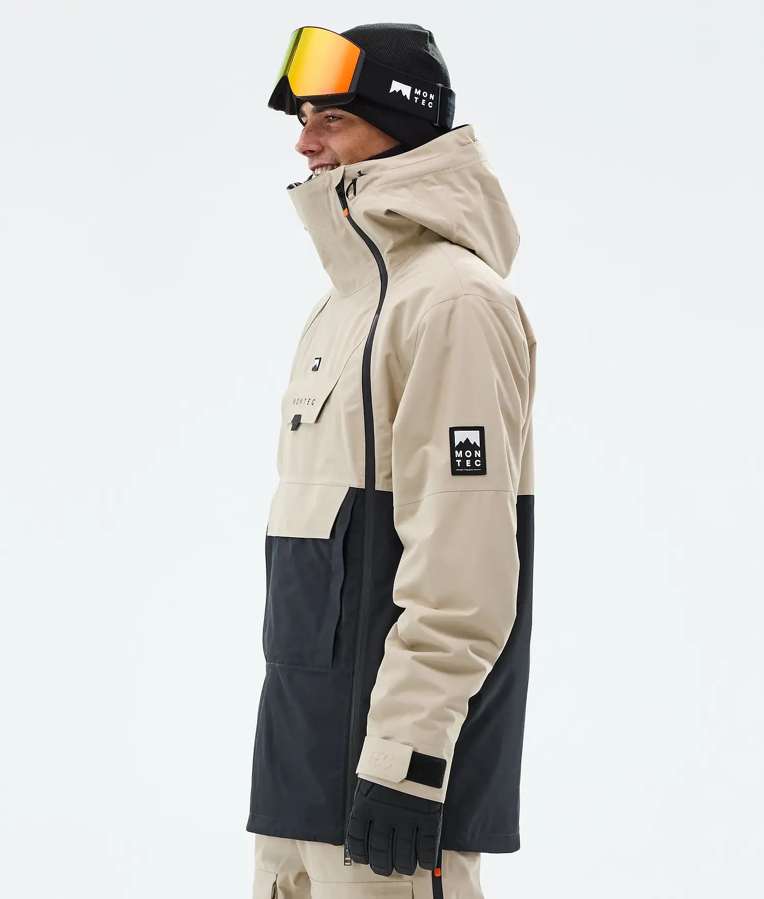 Doom Ski Jacket Men Sand/Black