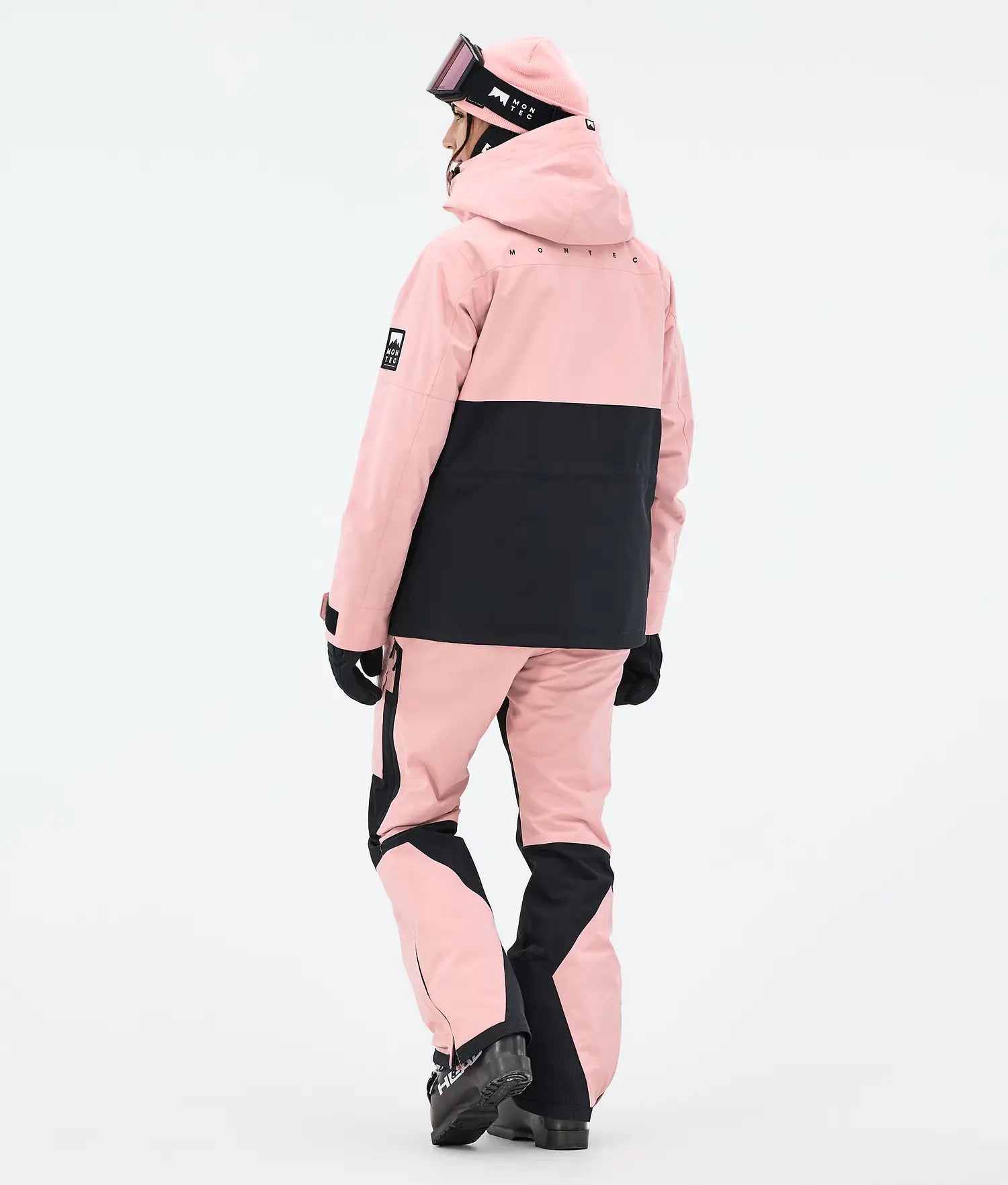 Doom W Ski Jacket Women Soft Pink/Black