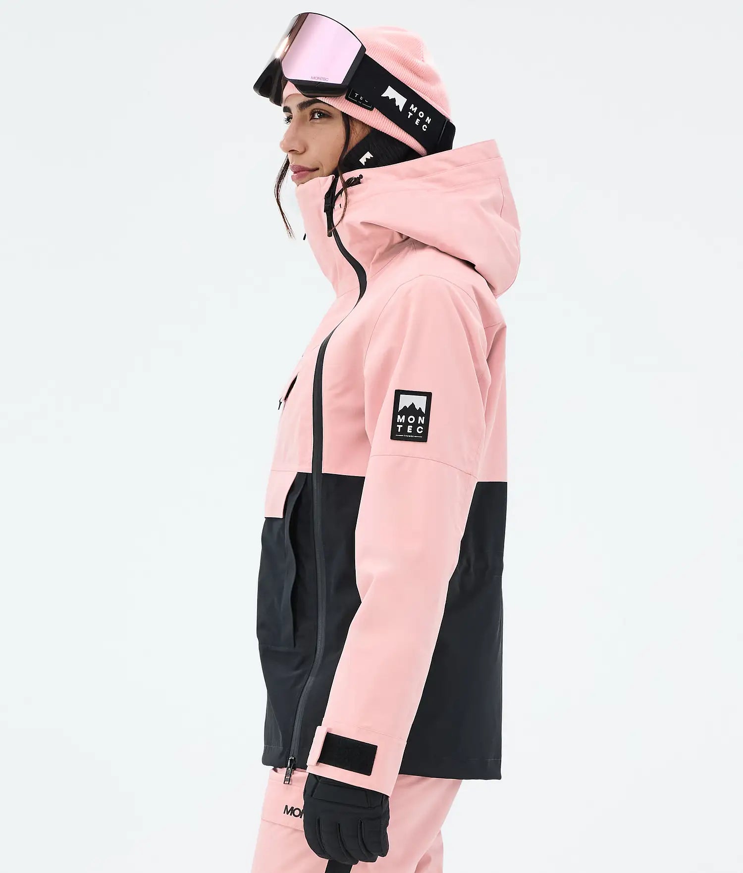 Doom W Ski Jacket Women Soft Pink/Black