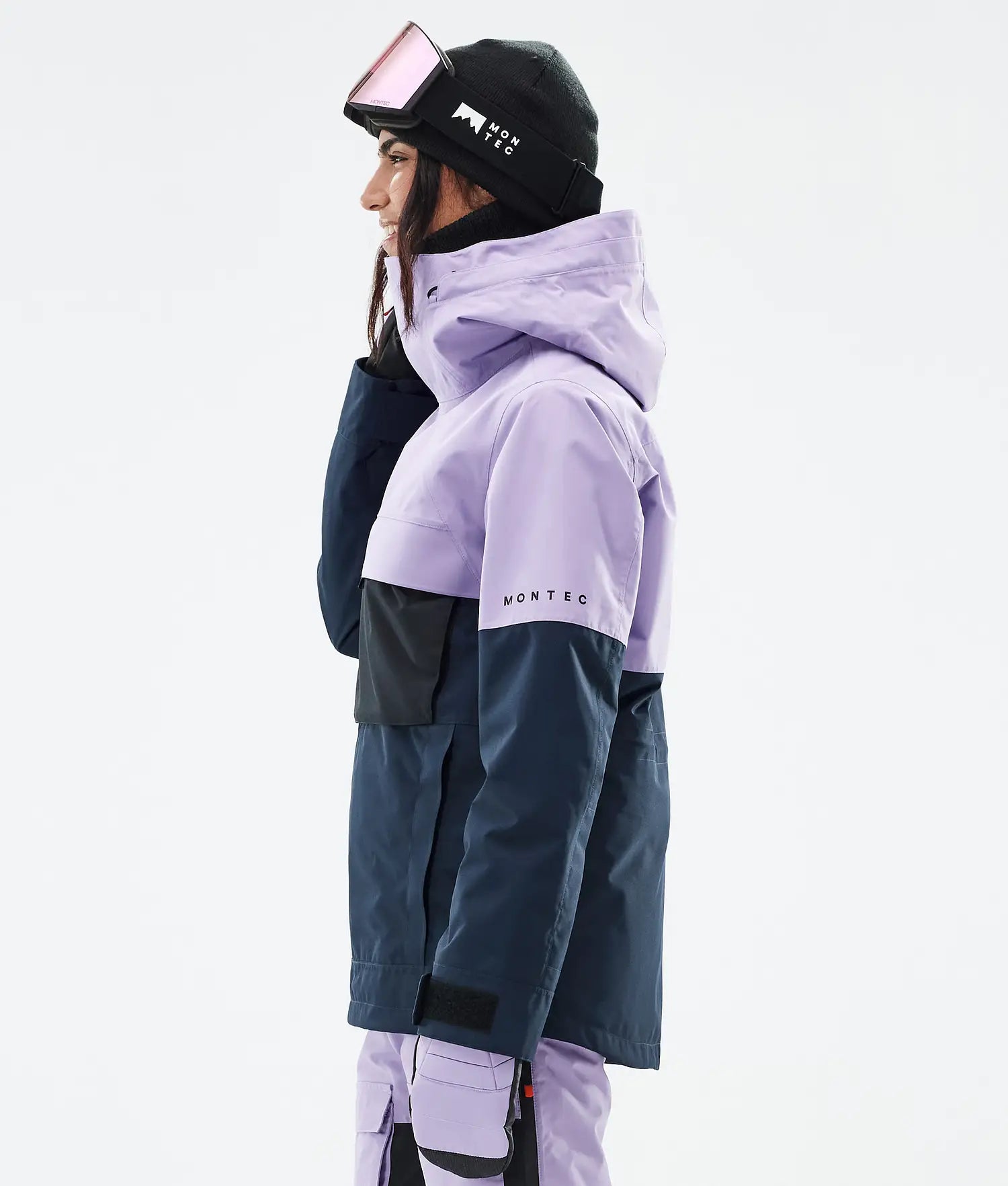 Dune W Ski Jacket Women Faded Violet/Black/Dark Blue