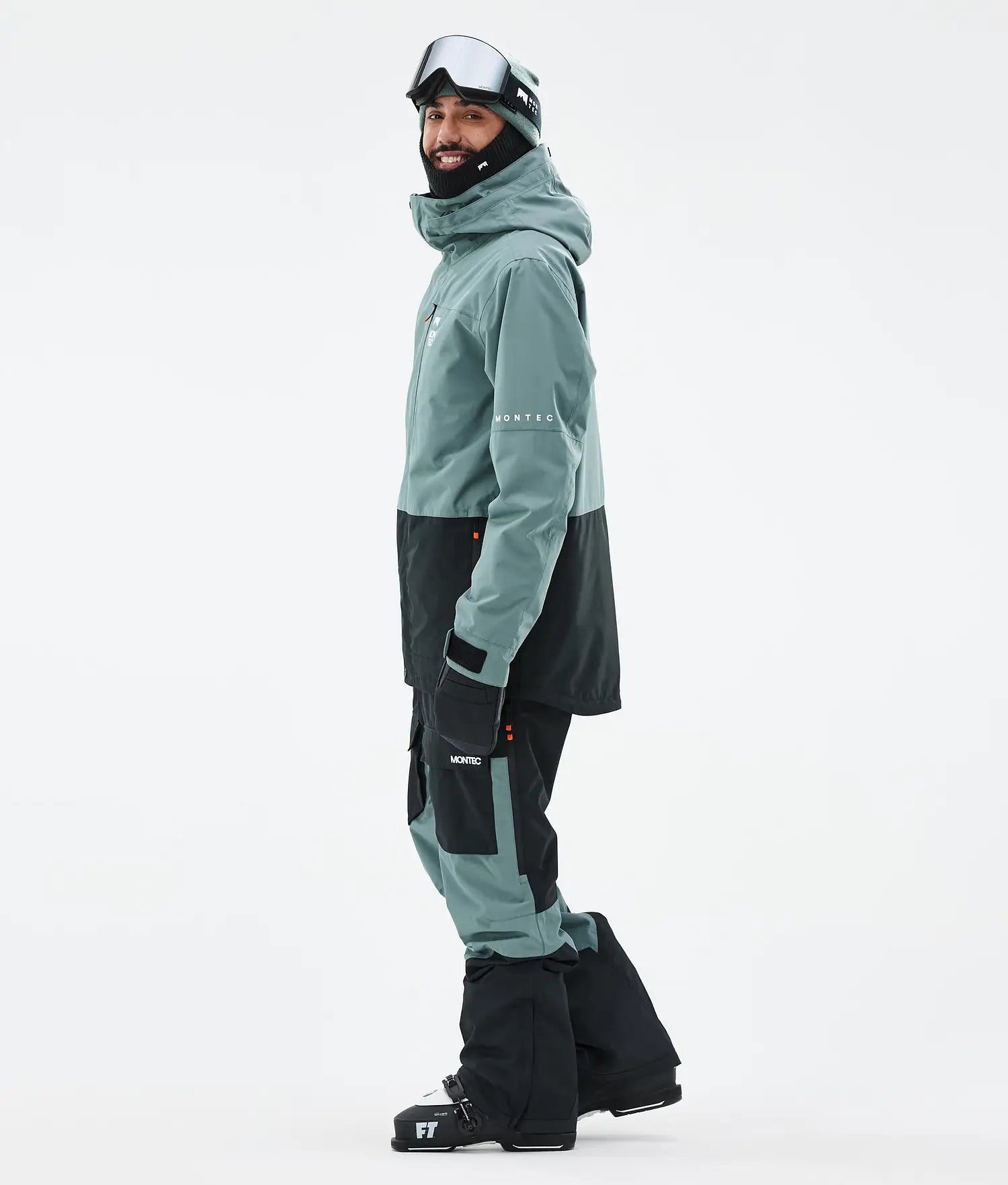 Fawk Ski Jacket Men Atlantic/Black