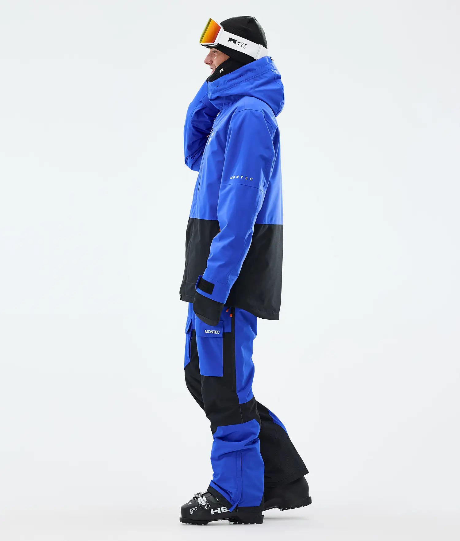 Fawk Ski Jacket Men Cobalt Blue/Black