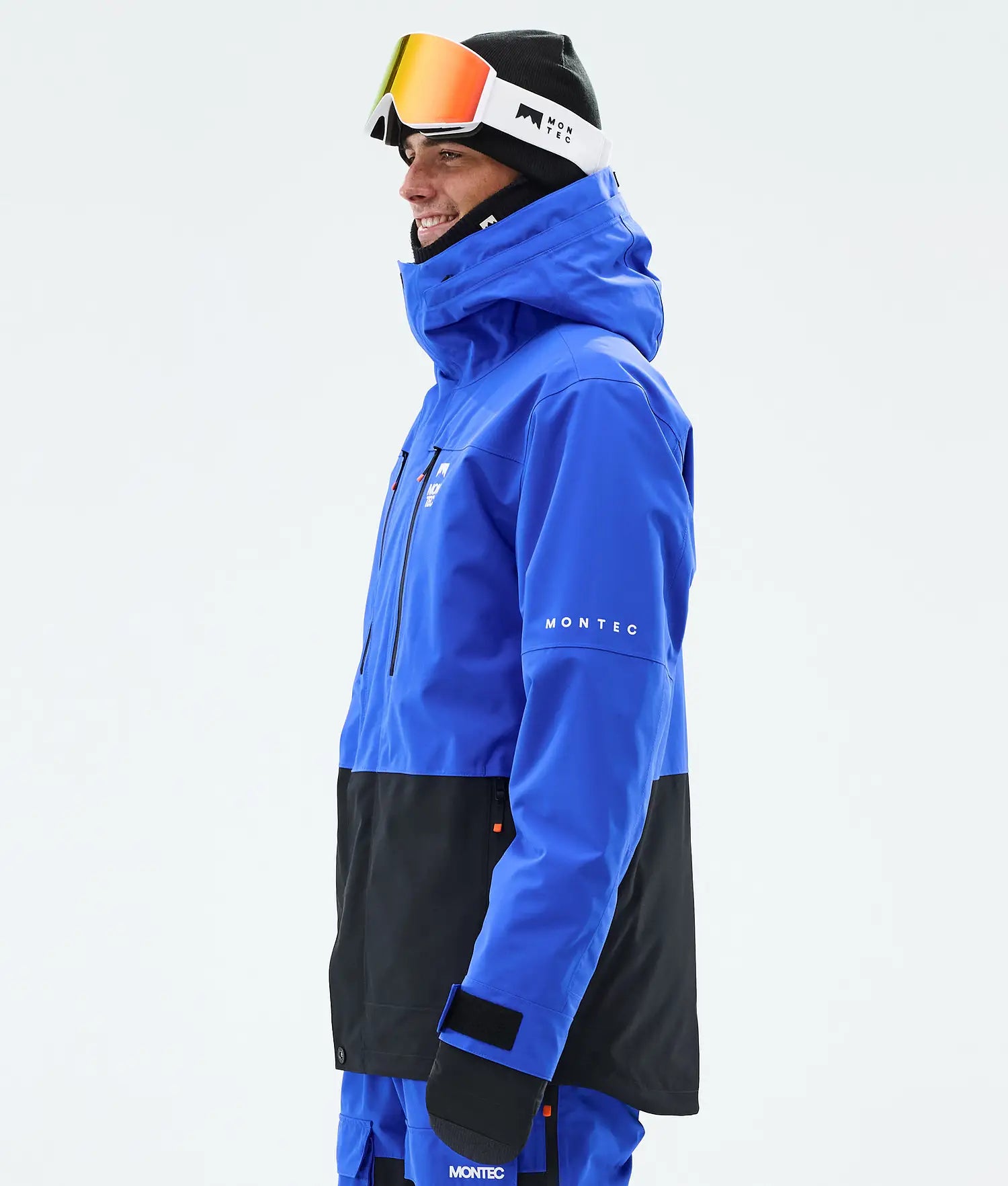 Fawk Ski Jacket Men Cobalt Blue/Black