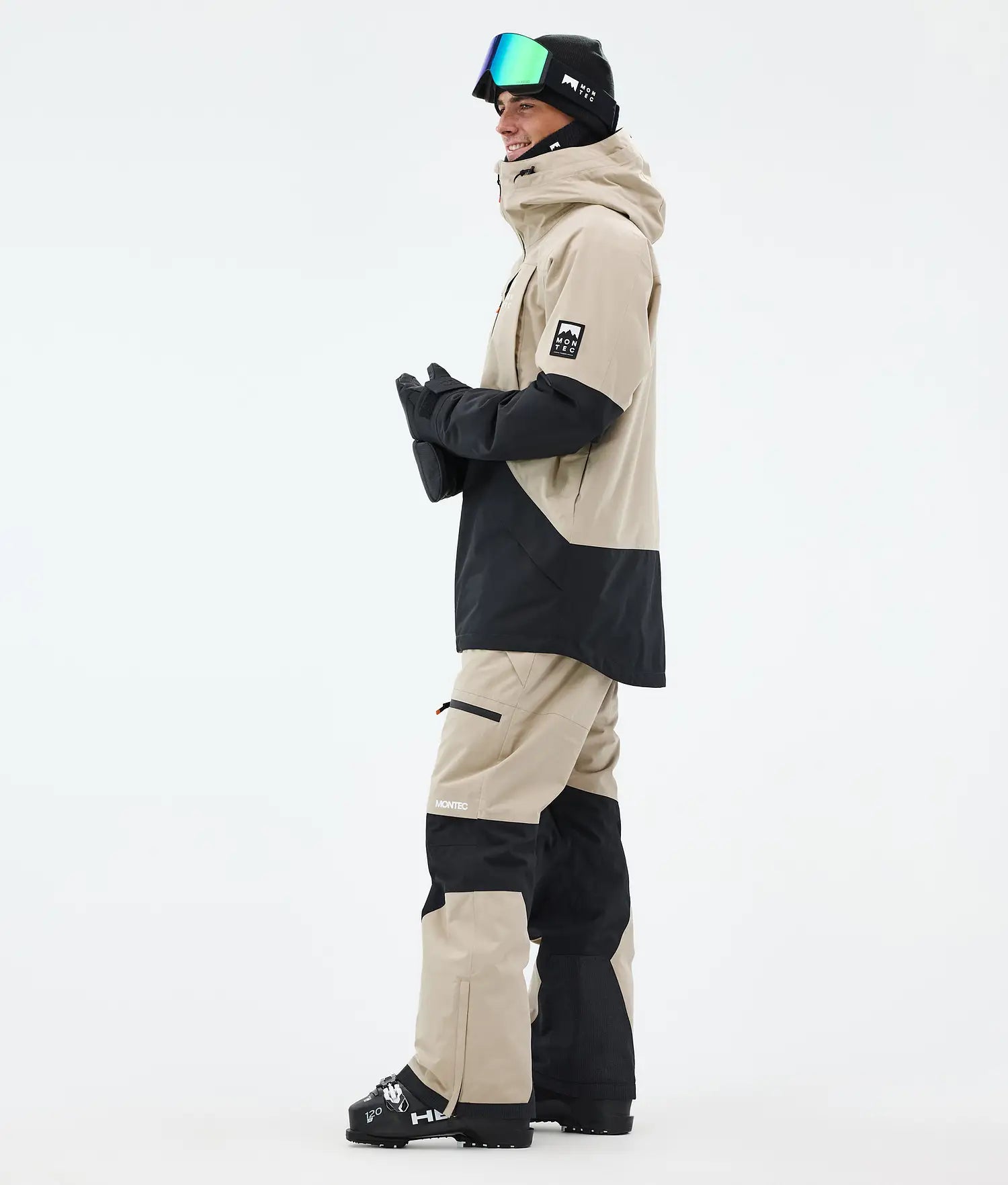 Arch Ski Jacket Men Sand/Black