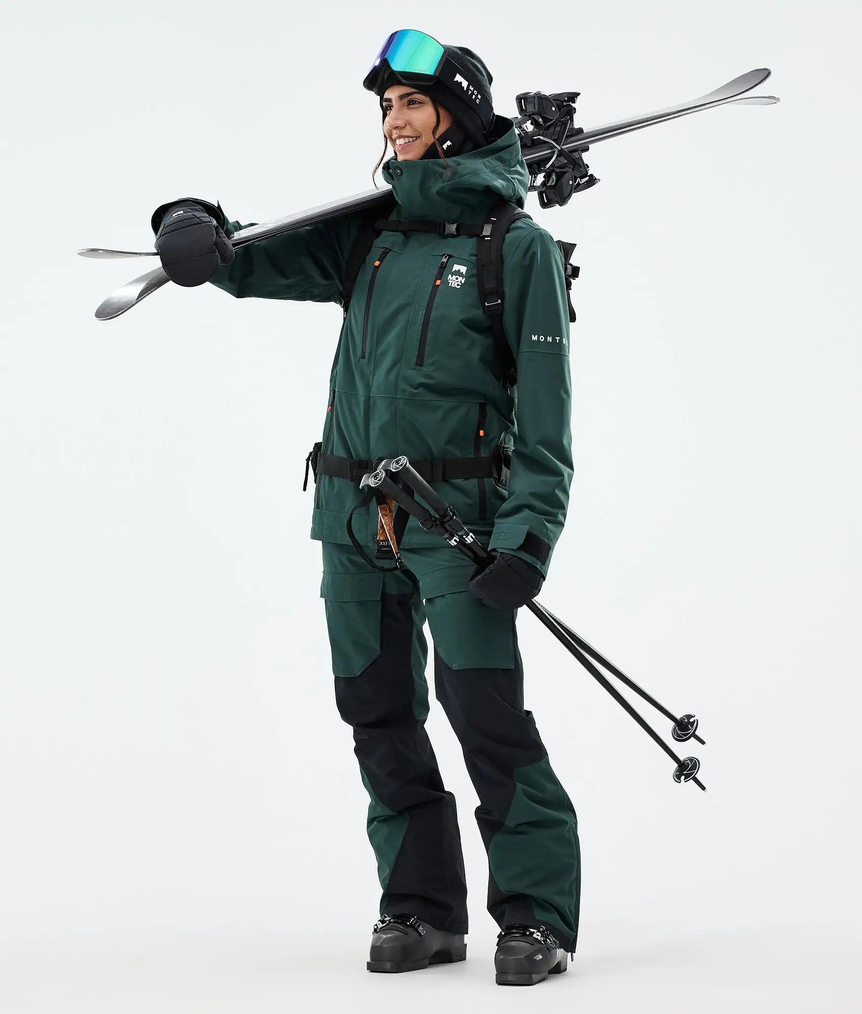 Creed W Skijacke Damen Dark Atlantic