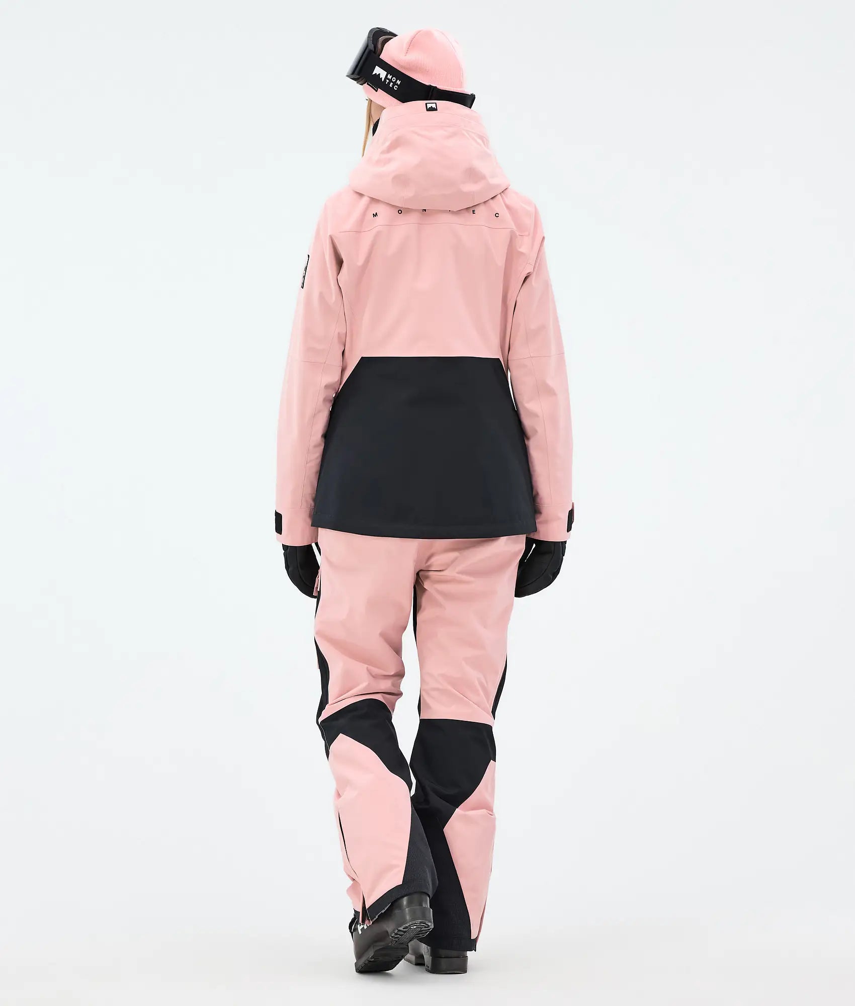 Cloud W Skijacke Damen Soft Pink/Black